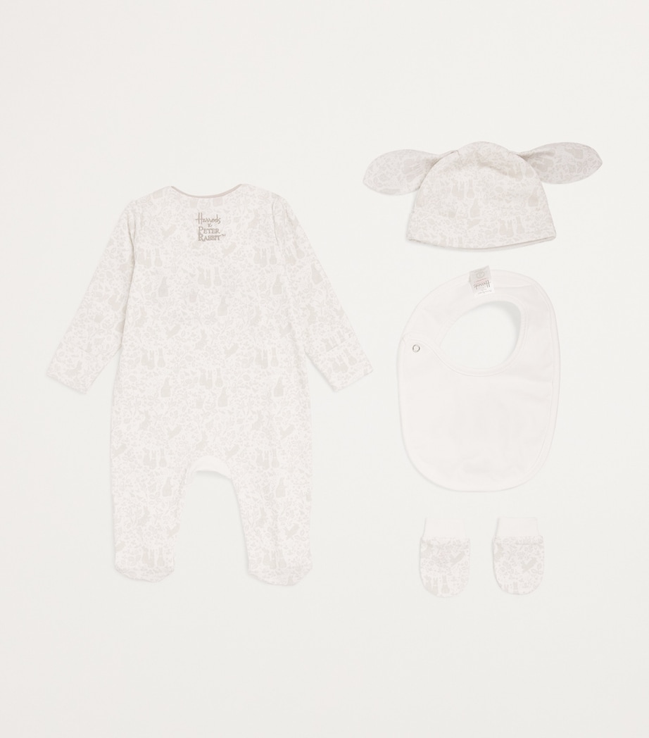 Peter Rabbit Baby Gift Set (0-9 Months) WHITE Image 2