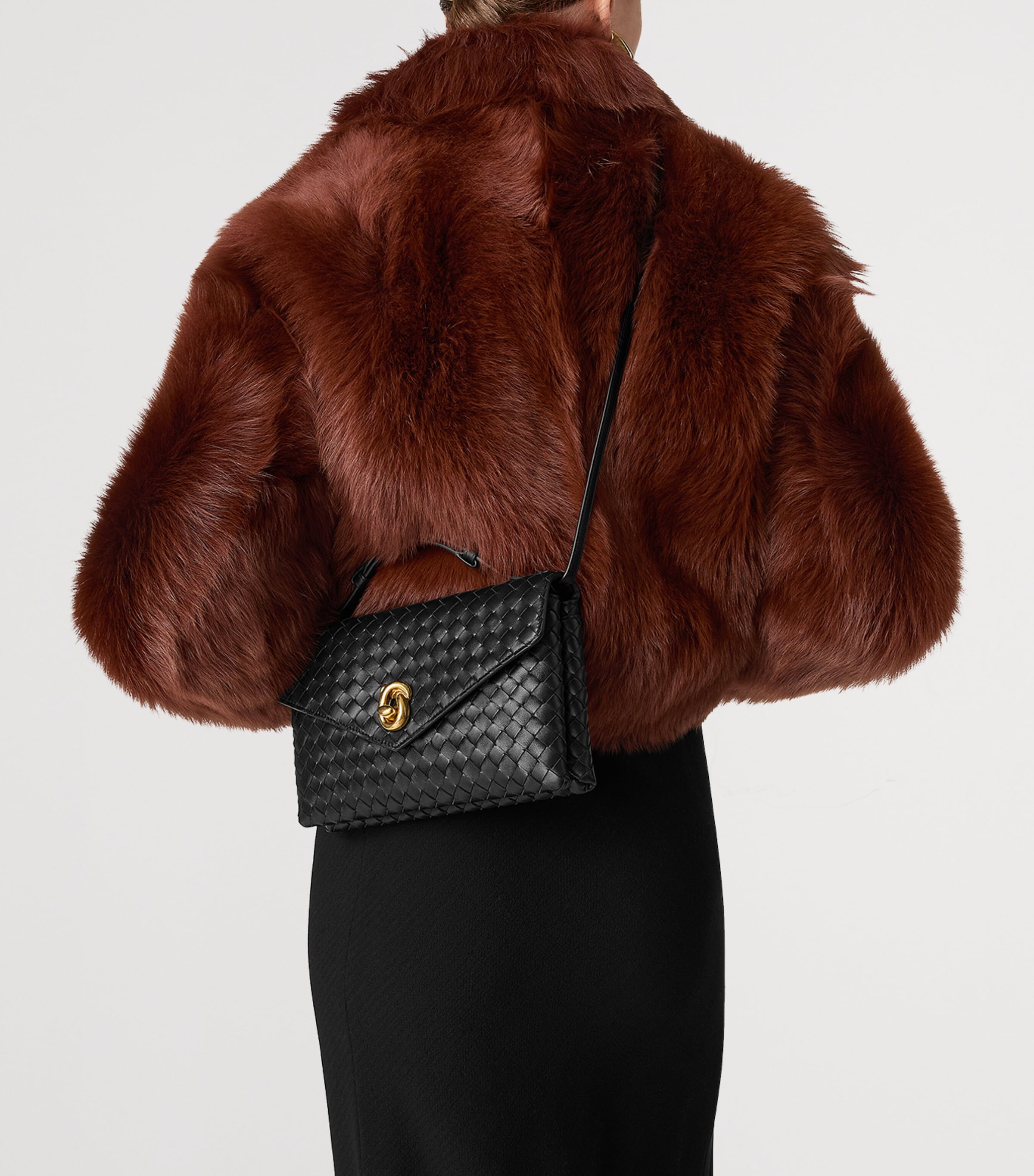 Lambskin Knot Lock Top-Handle Bag 1019 Image 5