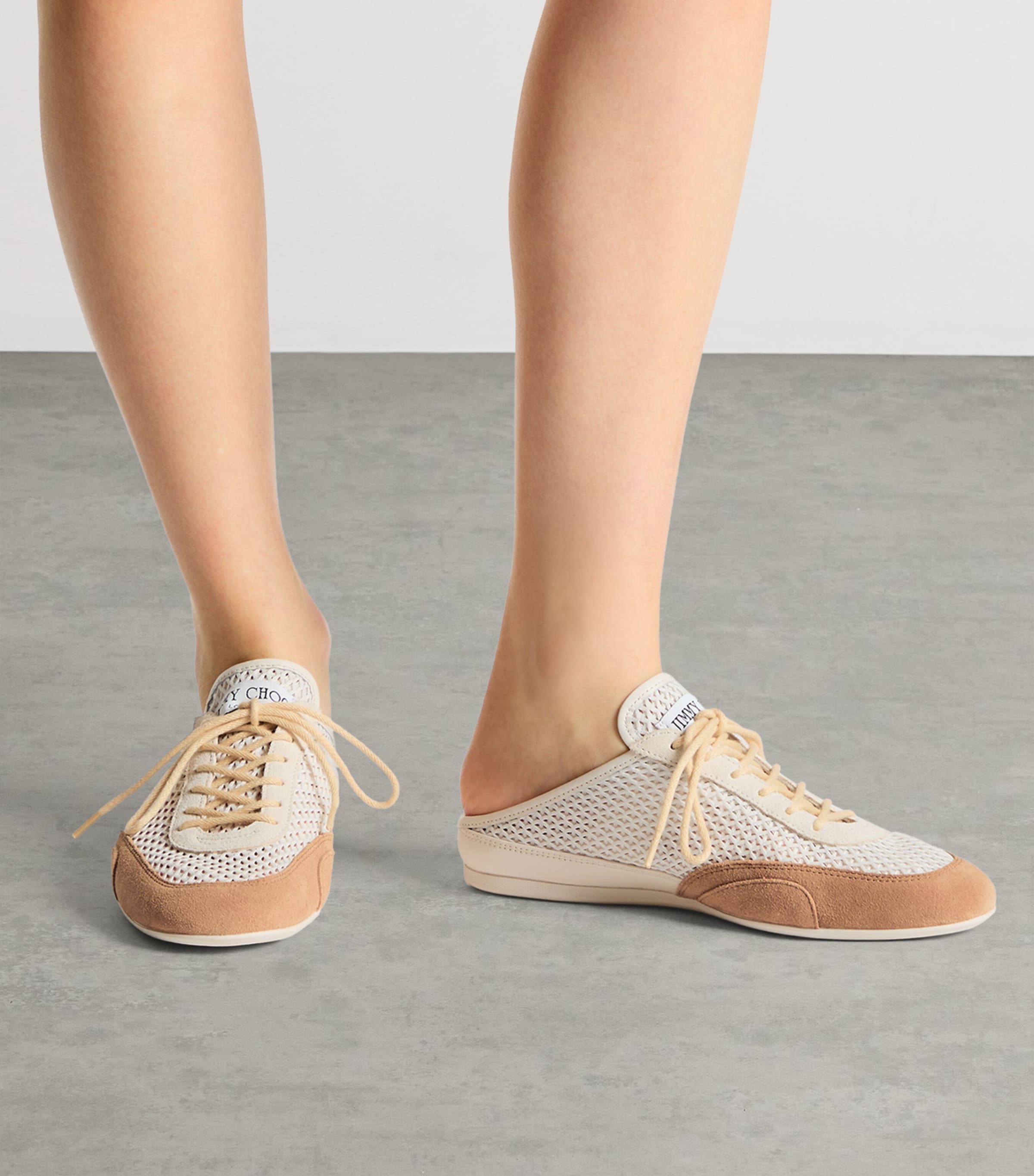 Jimmy Choo White Sunny Mules | Harrods US
