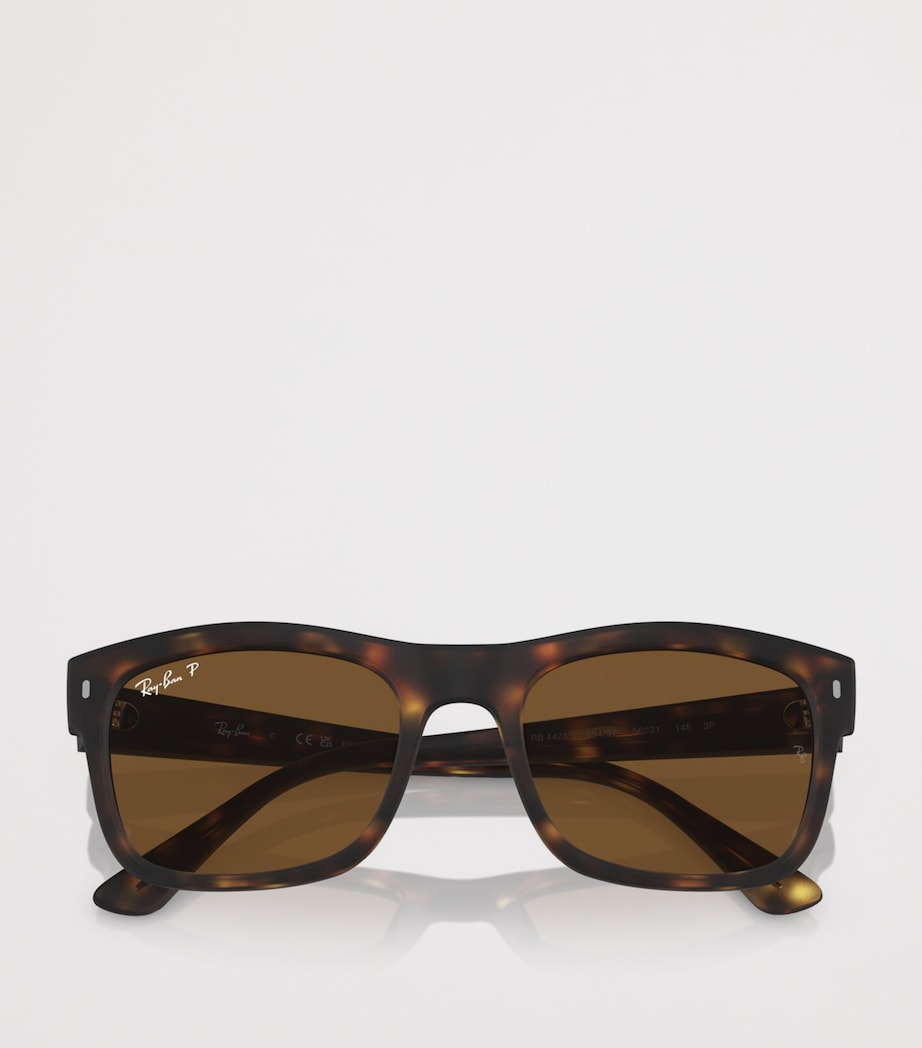 Ray-Ban Tortoiseshell Square Sunglasses Brown Image 5