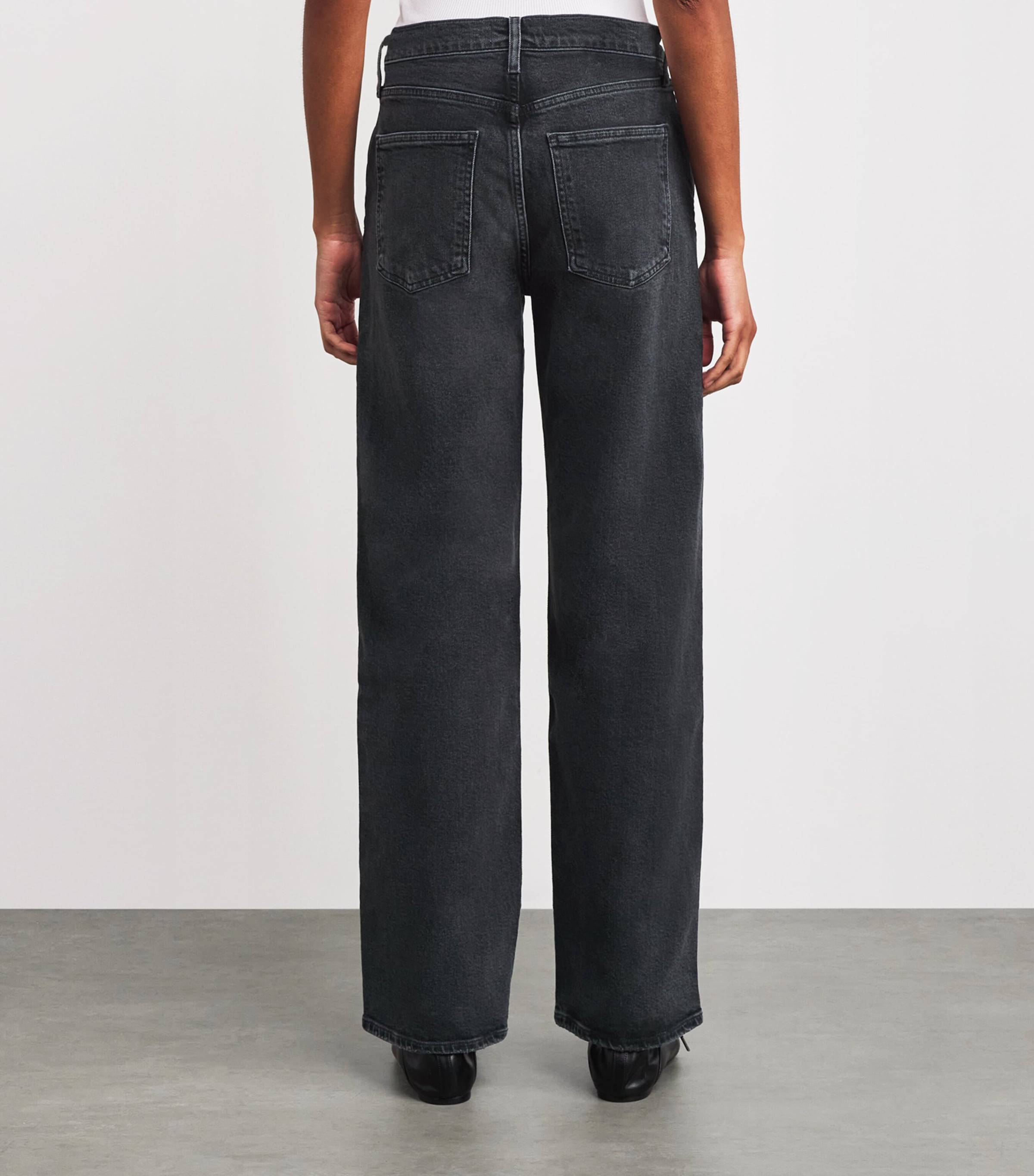 Harper Mid-Rise Straight Jeans RADS Image 4