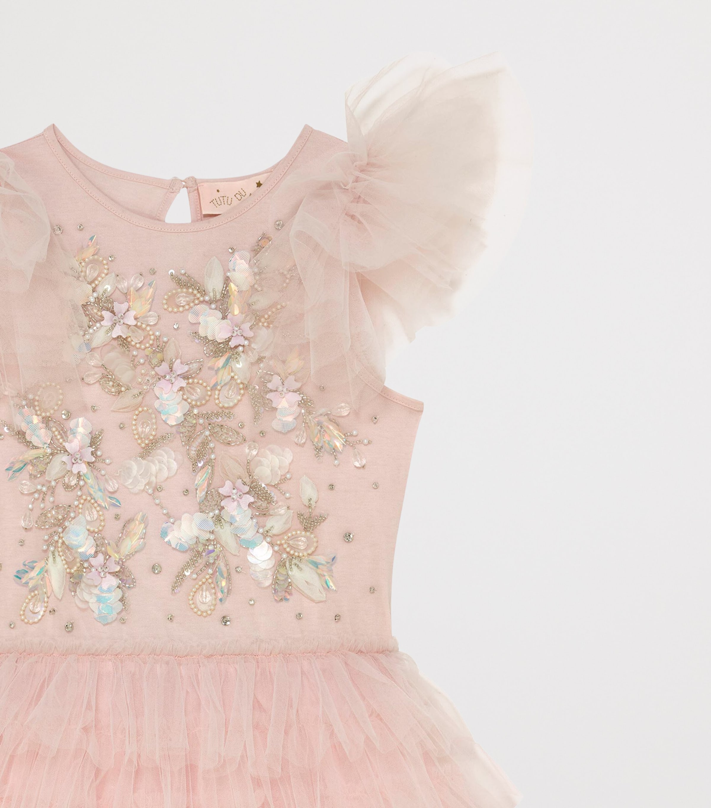 Cotton Palais Laidon Dress (2-11 Years) PINK CLOUD Image 3