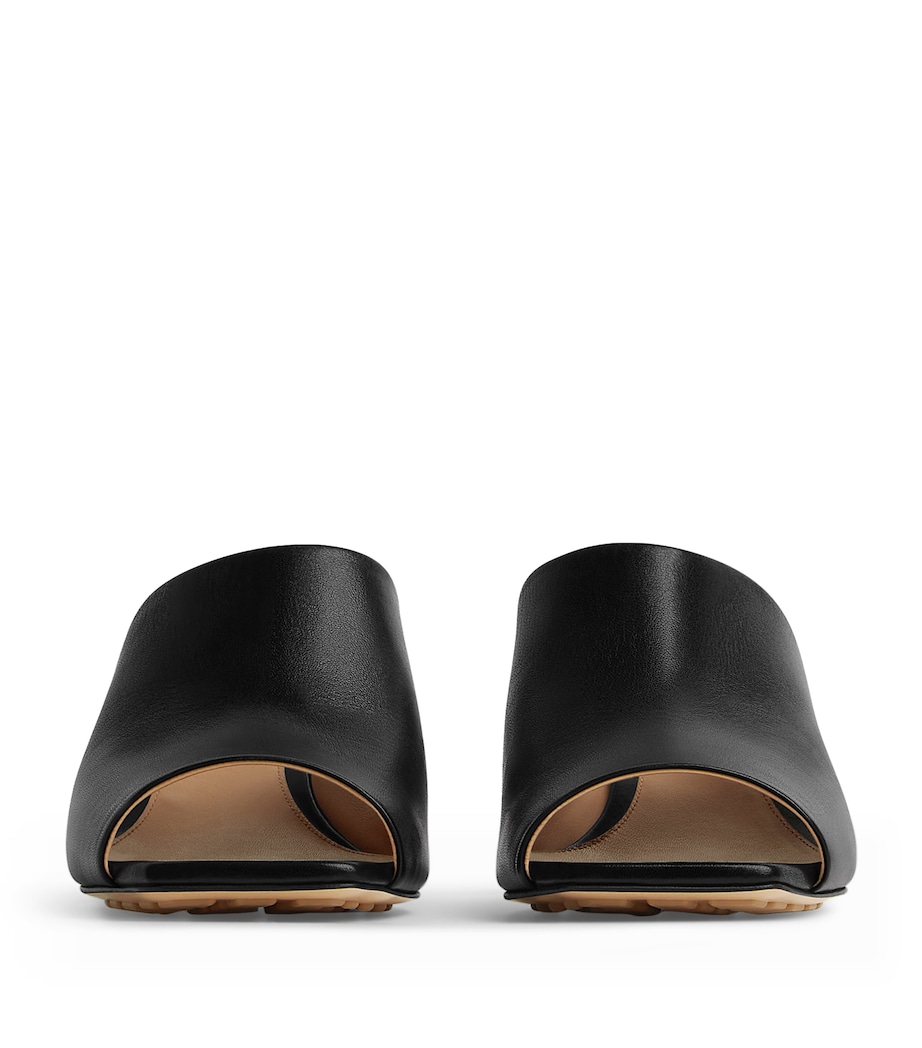 Lambskin Knot Mules 45 NERO/NERO Image 4