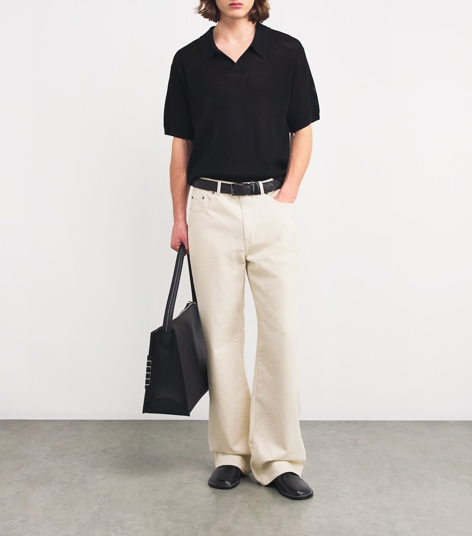 Big Calves Best Jeans Wide Thigh Jeans Mens LONGBIDA Men's Casual