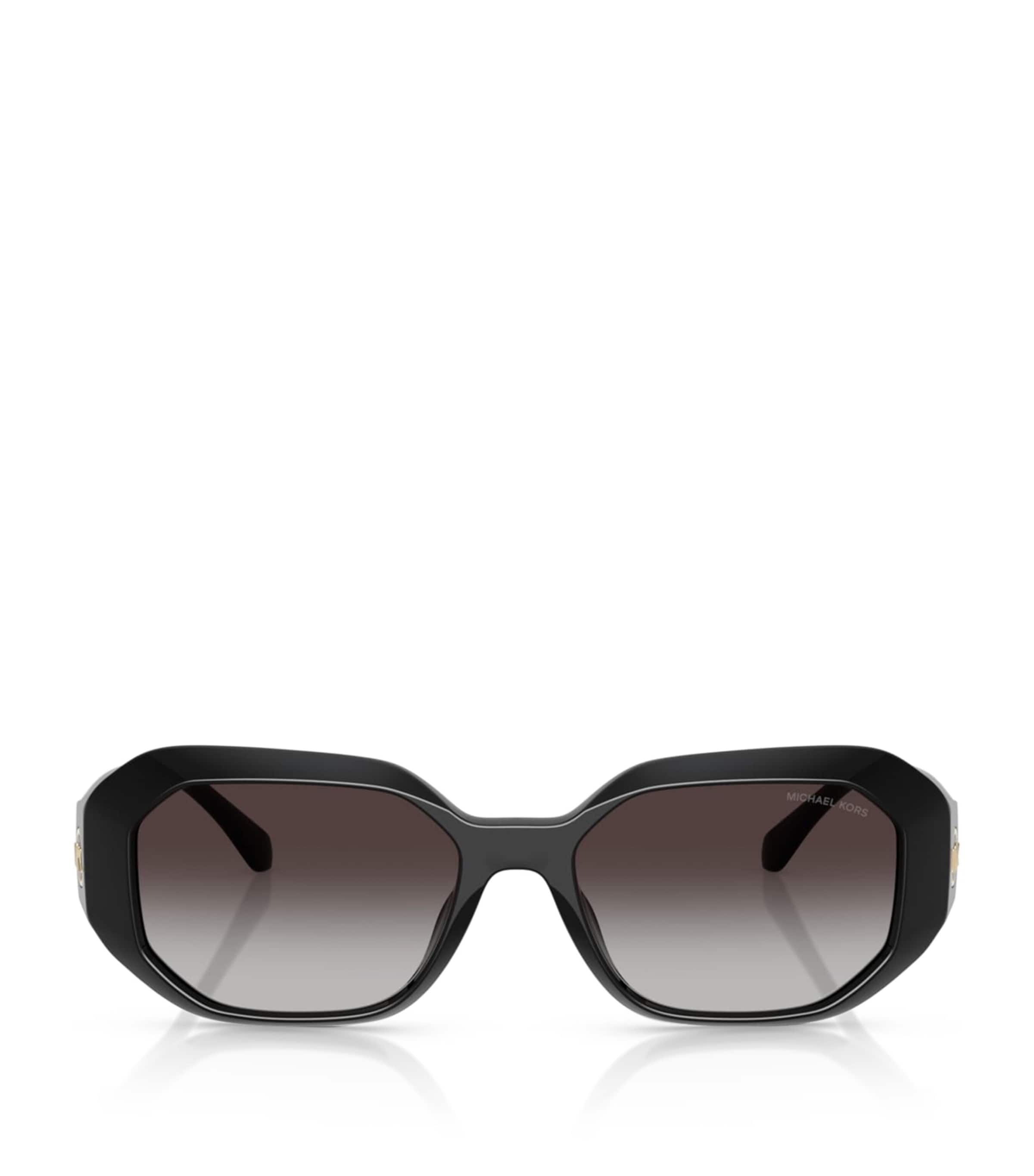 Michael Kors Siesta Key Rectangle Sunglasses Black Image 1