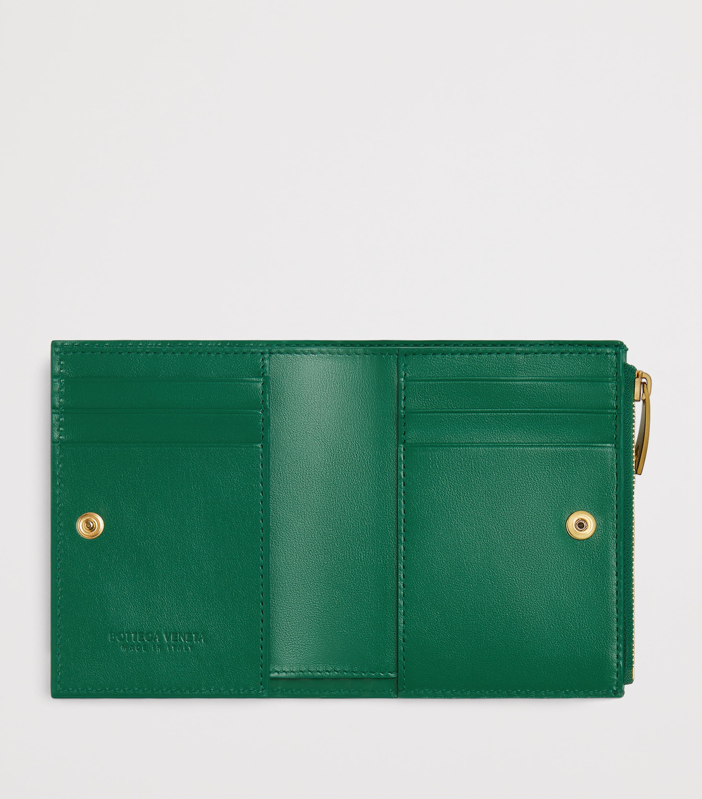 Leather Intrecciato Bifold Wallet 3197 Image 2