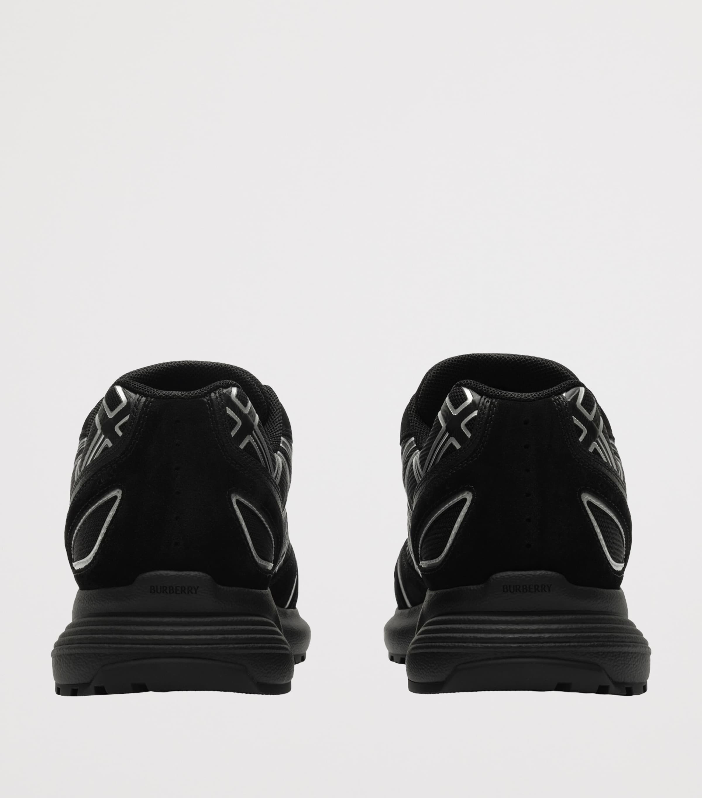 Burberry Mens Eclipse Sneakers Black/black Image 3