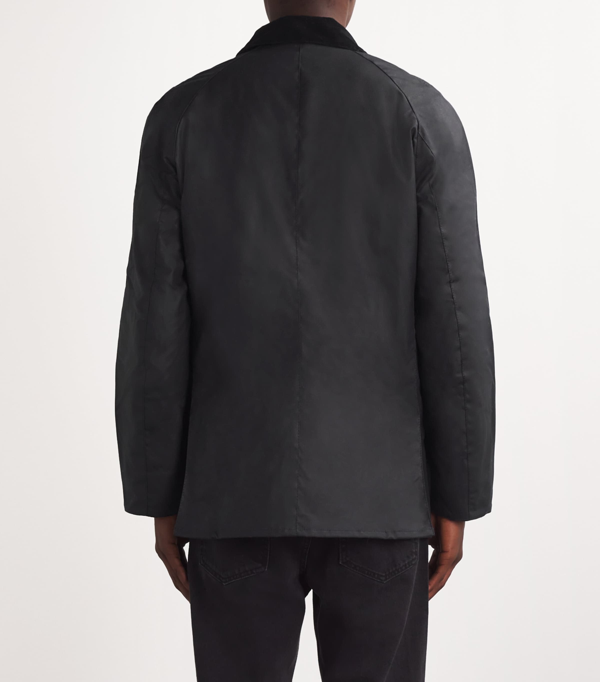 Waxed Ashby Jacket NAVY Image 4