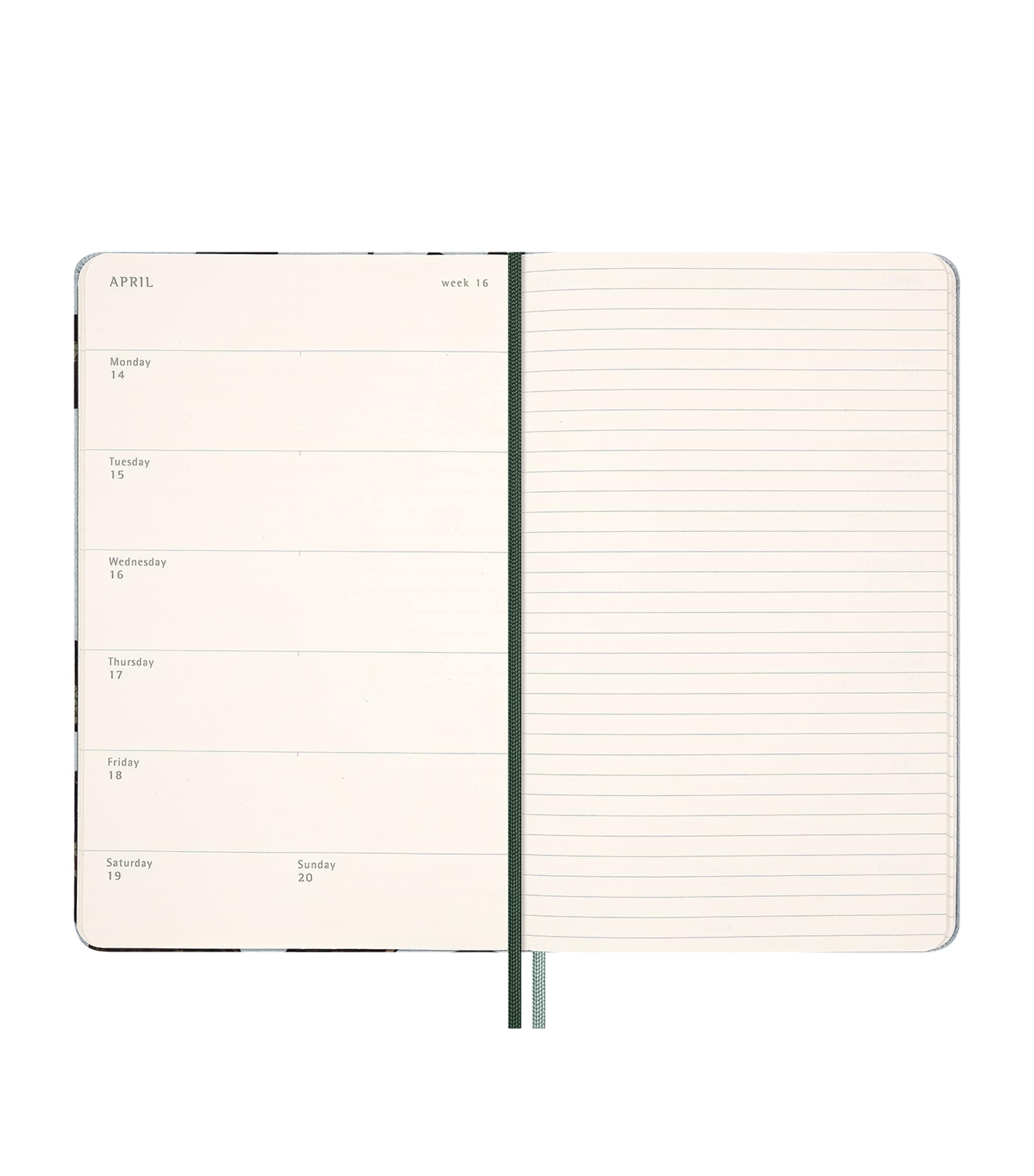 Year of the Snake Notebook and 12-Month Planner Box GREEN Image 3