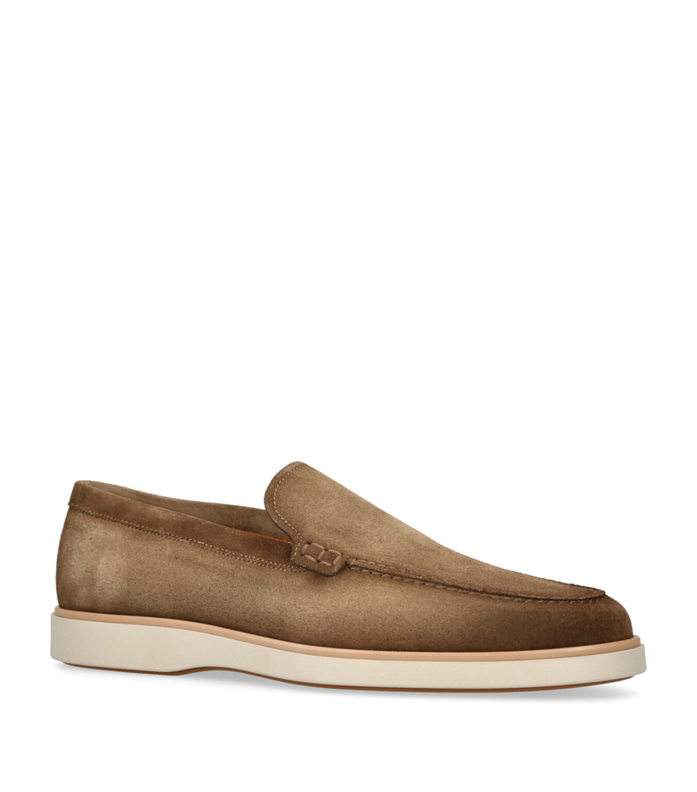Suede Paraiso Loafers MID BROWN Image 3