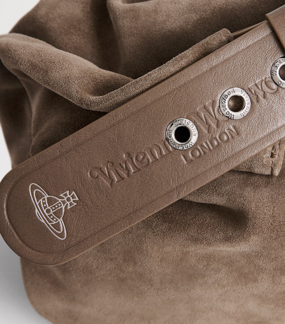 Vivienne Westwood Large Maxime Shoulder Bag Stone Image 5