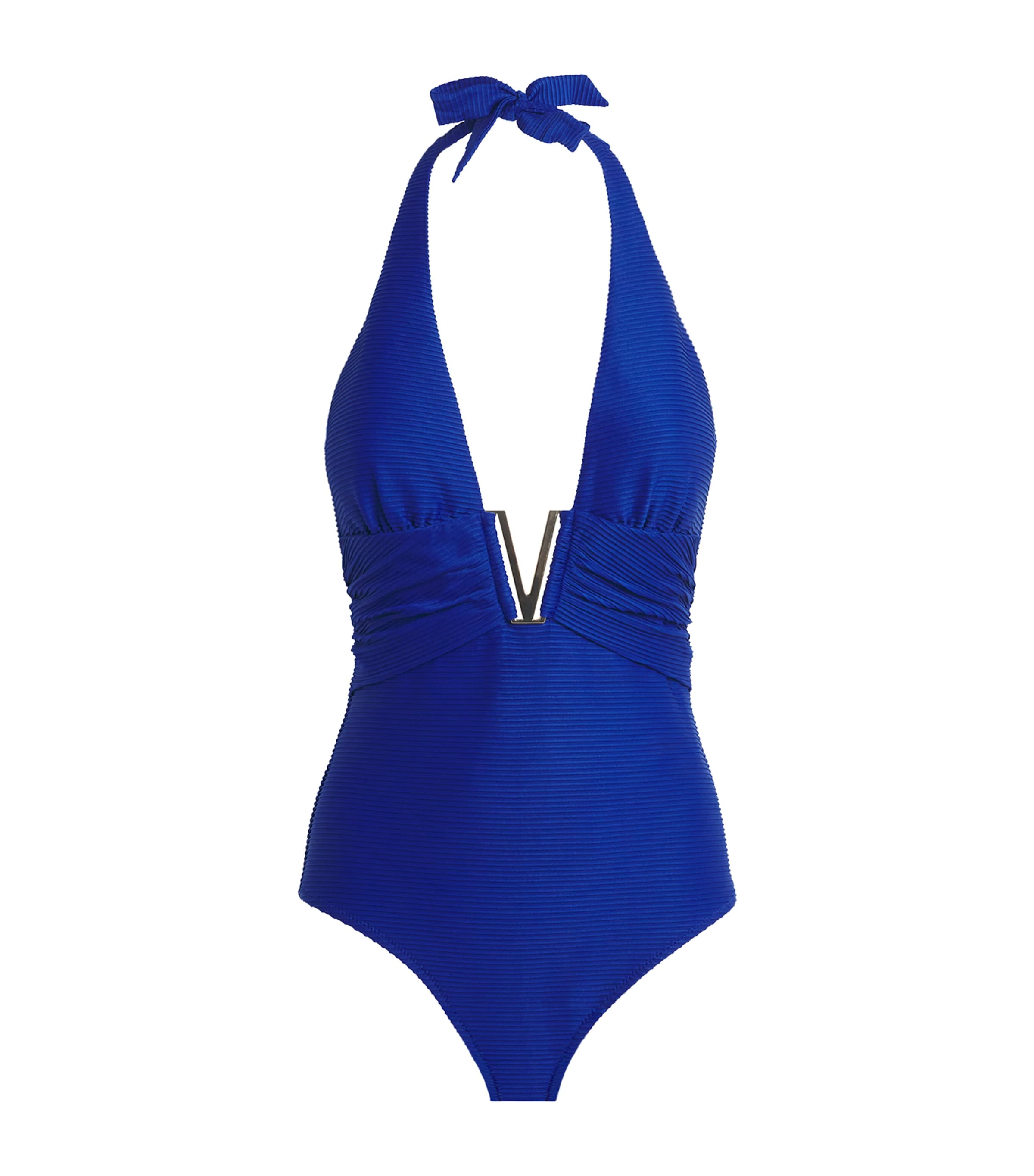 Halterneck Plage Mala Swimsuit BLU-BLU Image 1