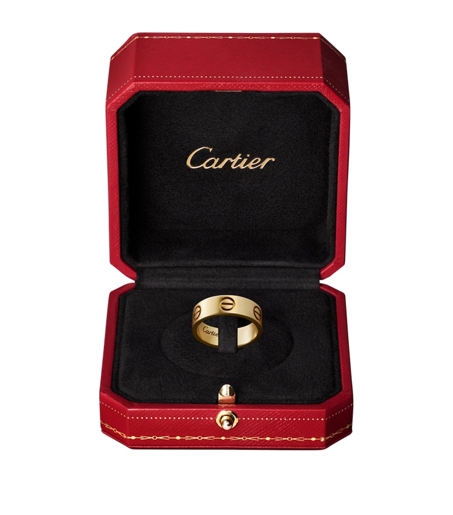 Yellow Gold LOVE Ring MULTI Image 7