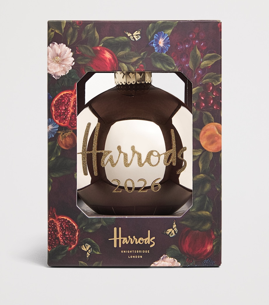 Harrods 2026 Year Bauble Gold Image 2