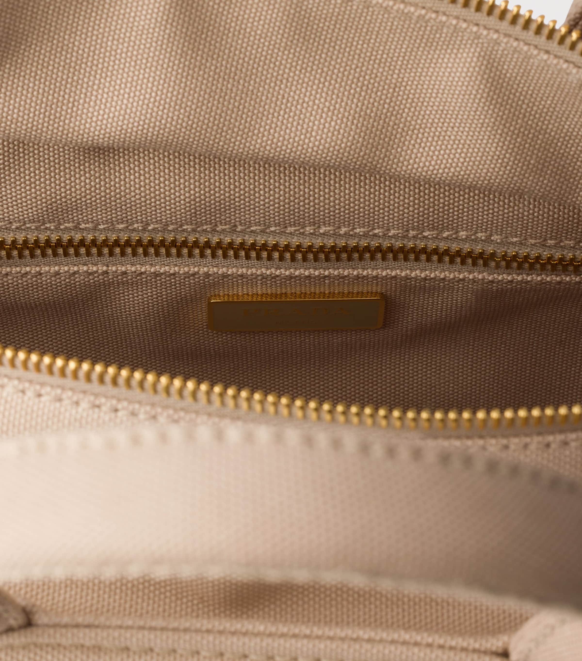 Prada Medium Wicker Tote Bag Neutral Image 7
