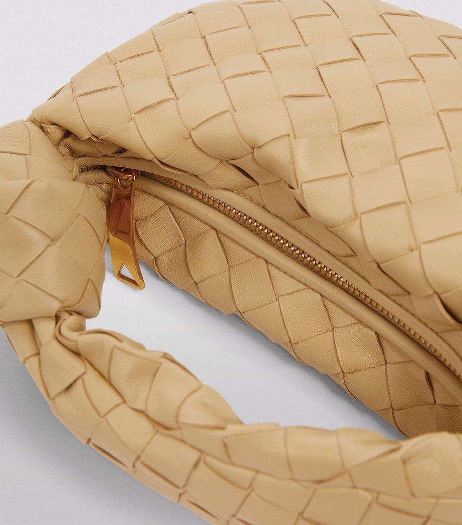 Mini Leather Jodie Bag PORRIDGE-GOLD Image 6