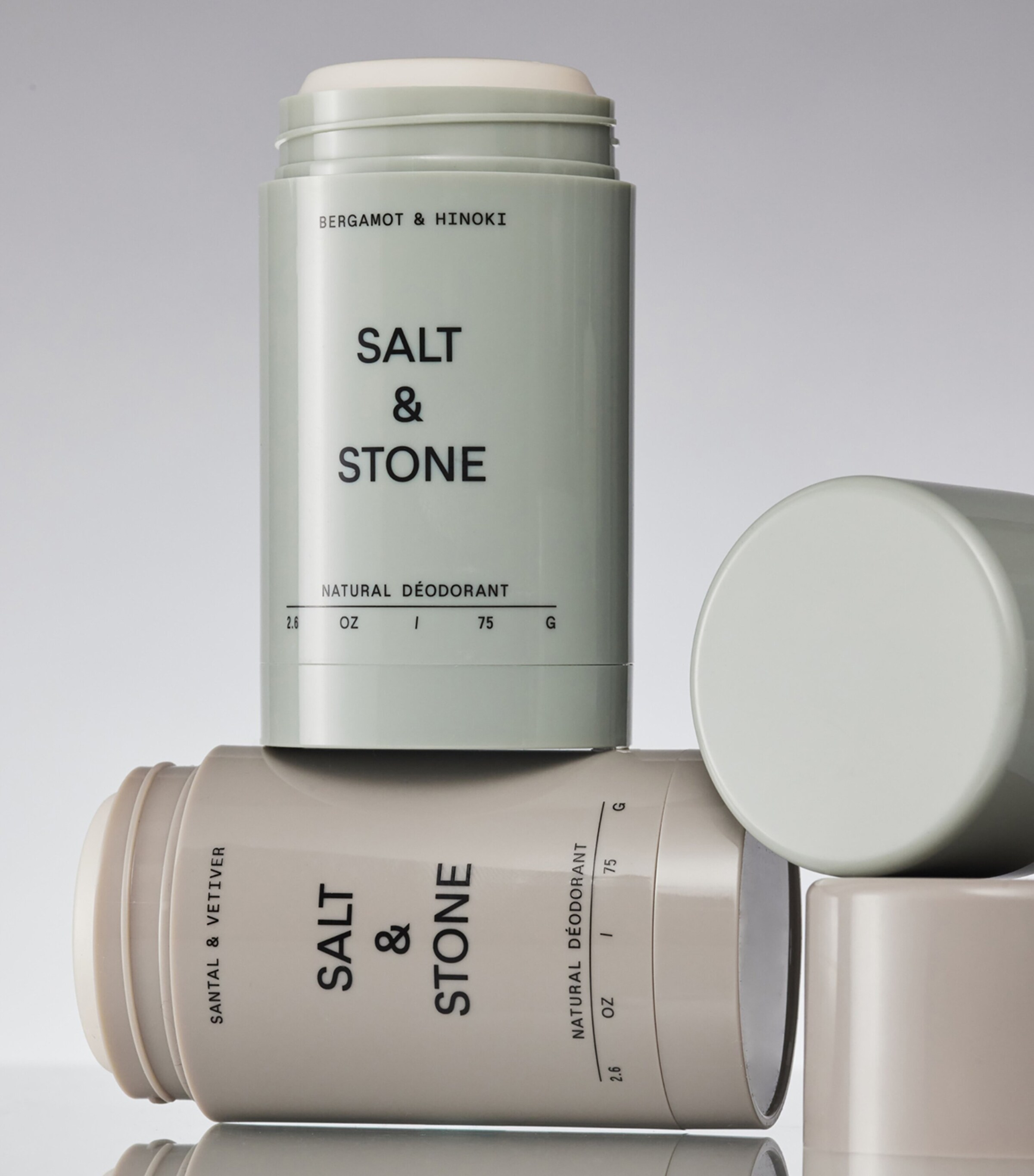 Salt & Stone Santal & Vetiver Deodorant & Bergamot & Hinoki Deodorant Duo Image 5