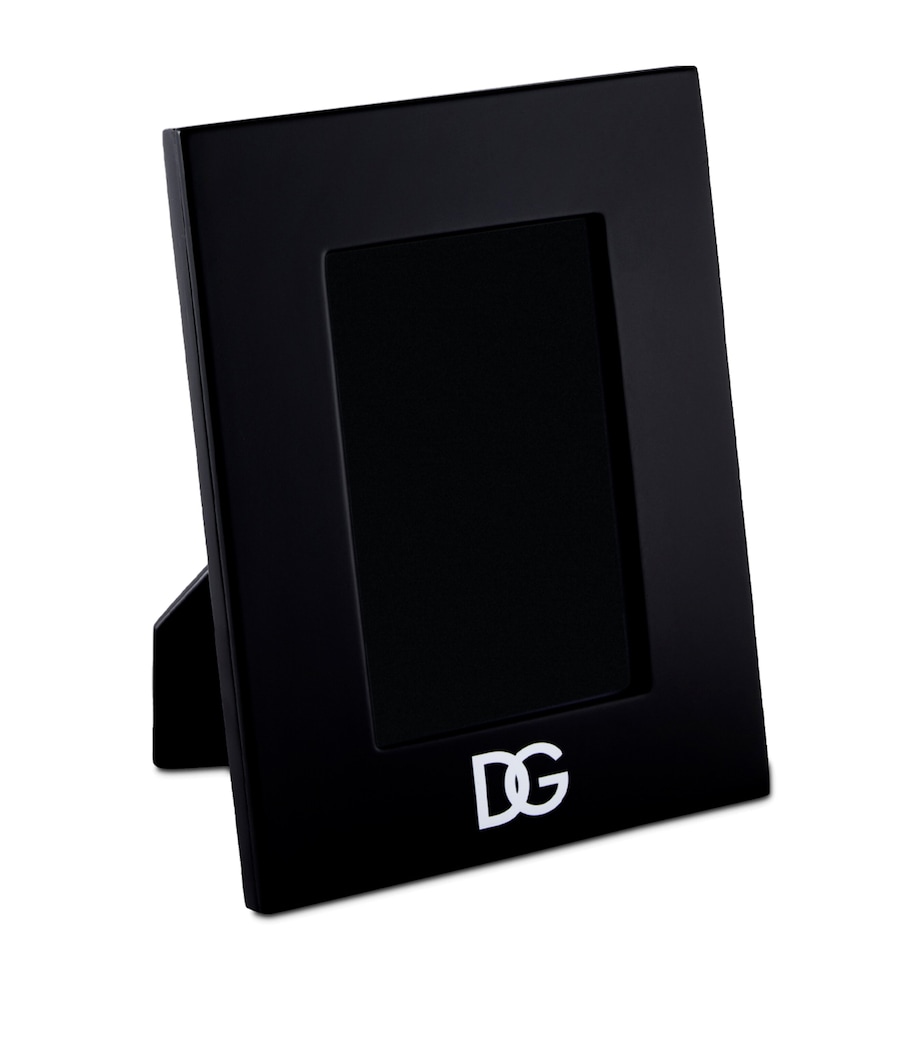 Lacquered Wood Logo Photo Frame (8.7" x 6.7") U0057 DG LOGO Image 3
