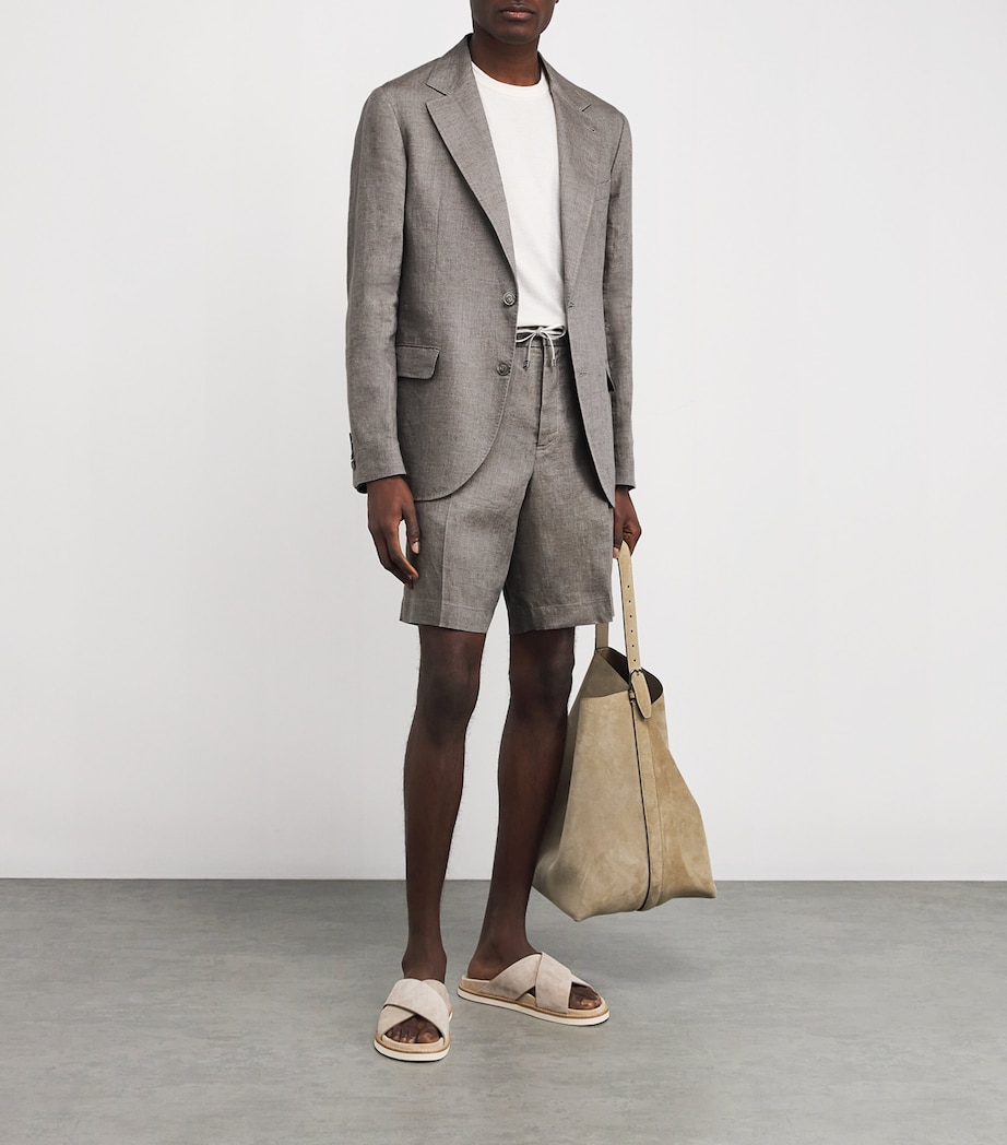 Linen Blazer SMOKE GREY Image 2