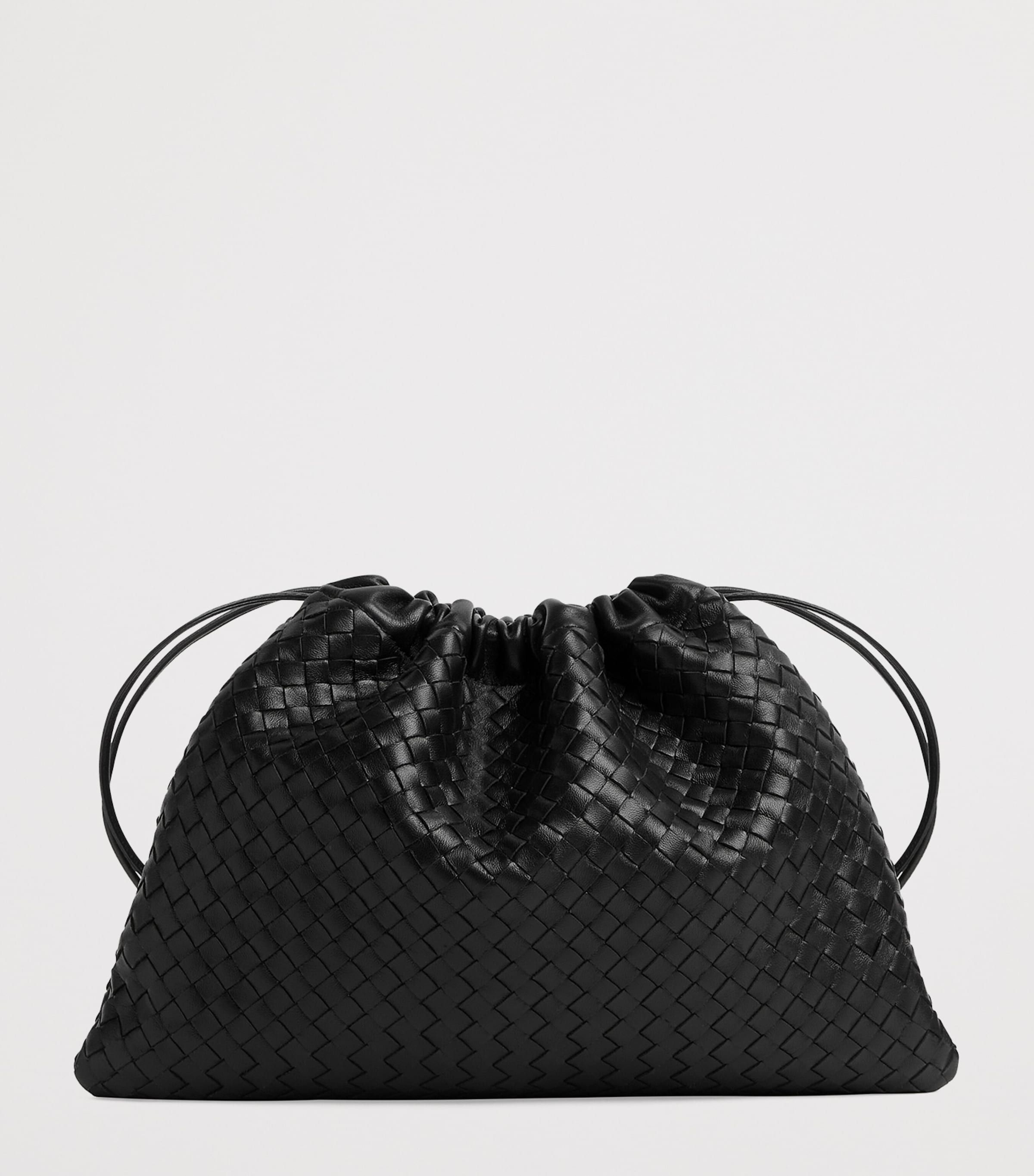 Bottega Veneta Calfskin Embellished Dustbag Shoulder Bag