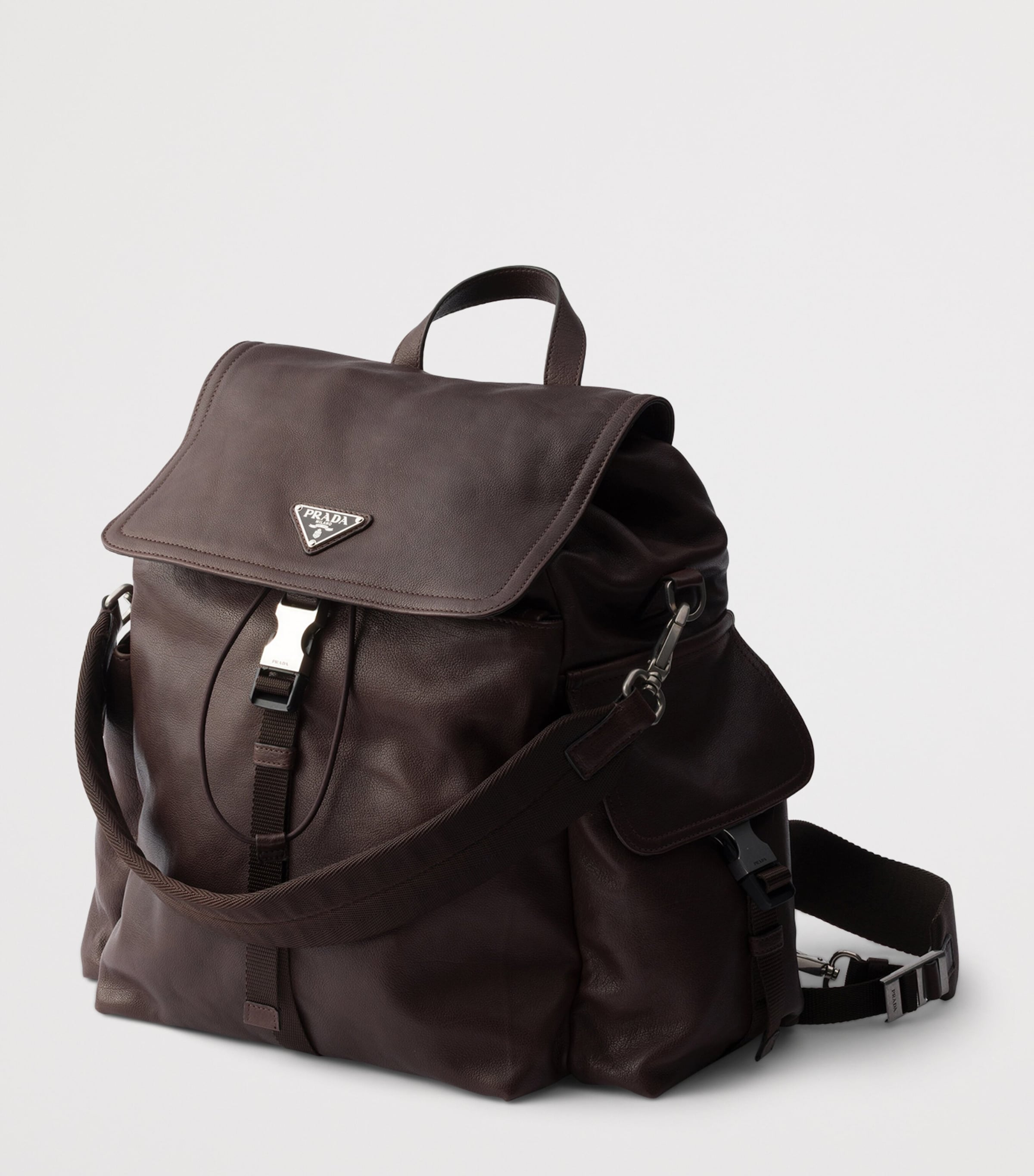 Prada Leather Explore Backpack Image 2