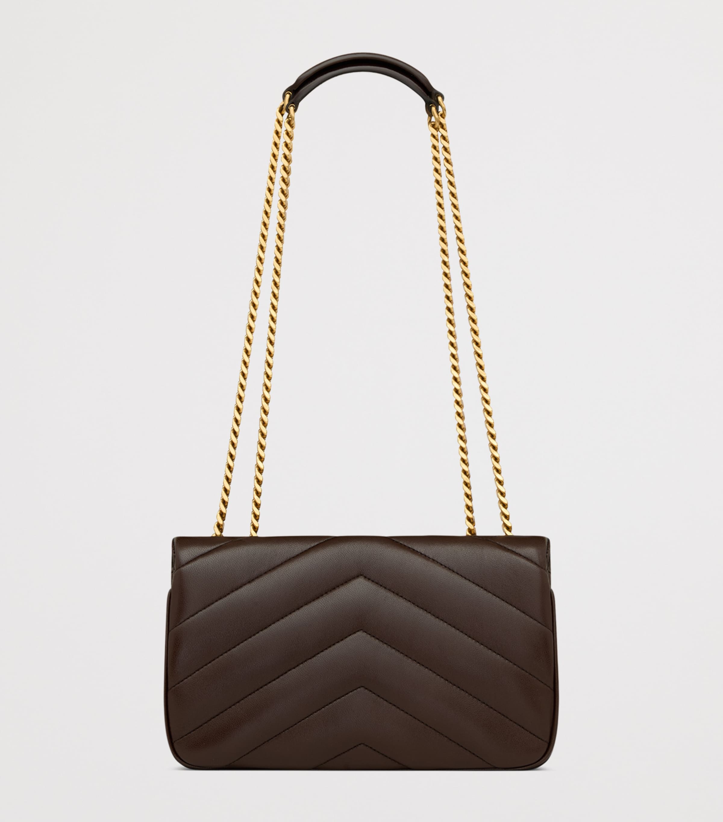 Saint Laurent Small Leather Loulou Shoulder Bag Image 3