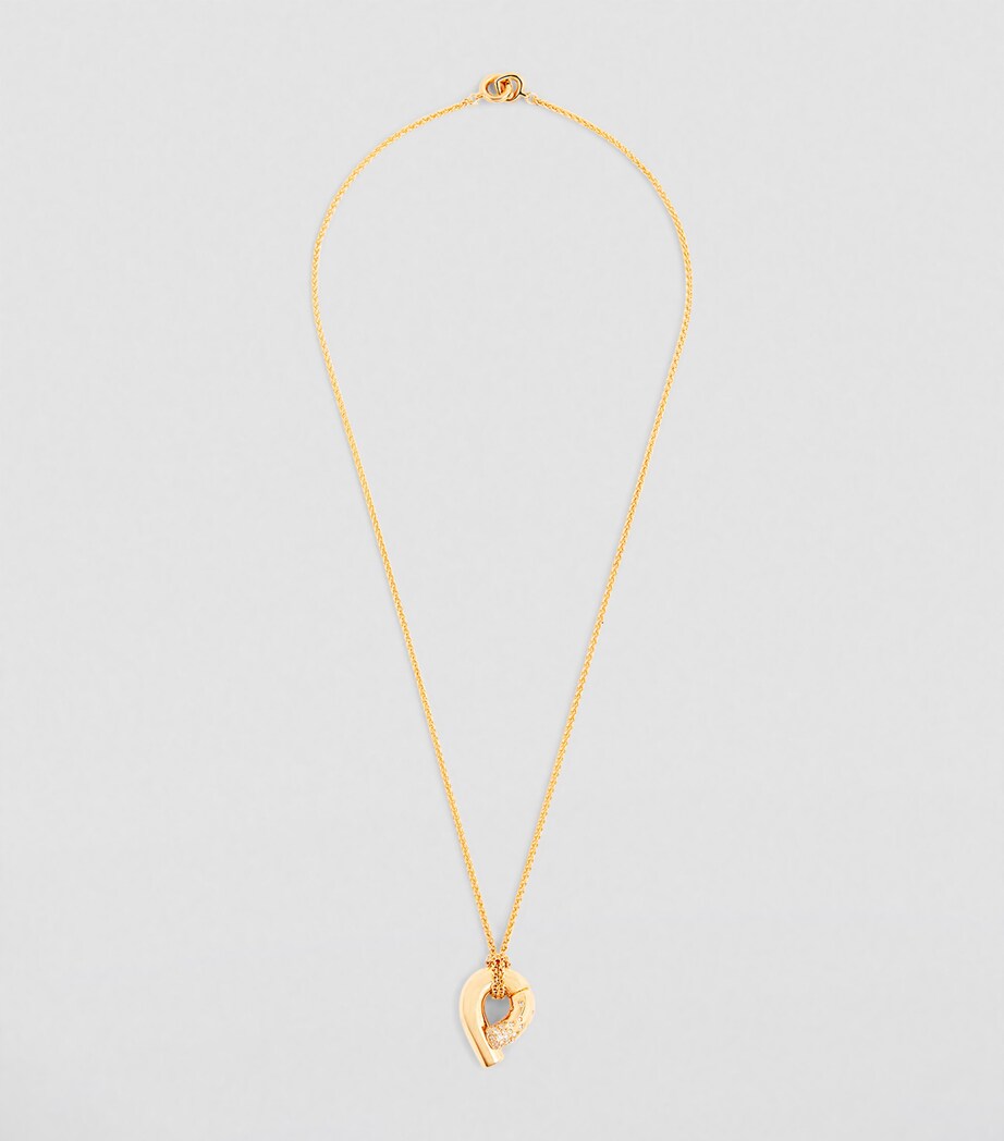 Tabayer Yellow Gold and Diamond Oera Necklace Yellow Gold Image 2