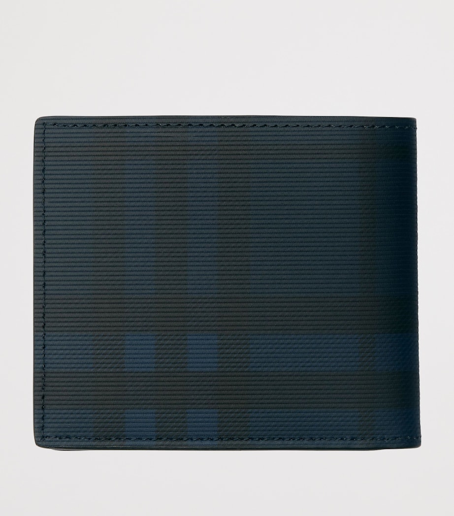 Check Bifold Wallet NAVY Image 3