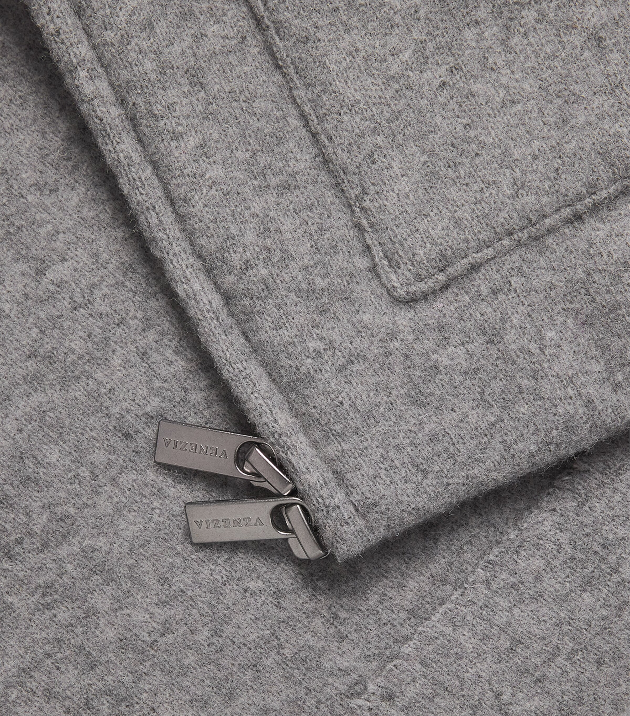 Barena Mens Wool-Blend Zip-Up Cardigan Grigio Image 6