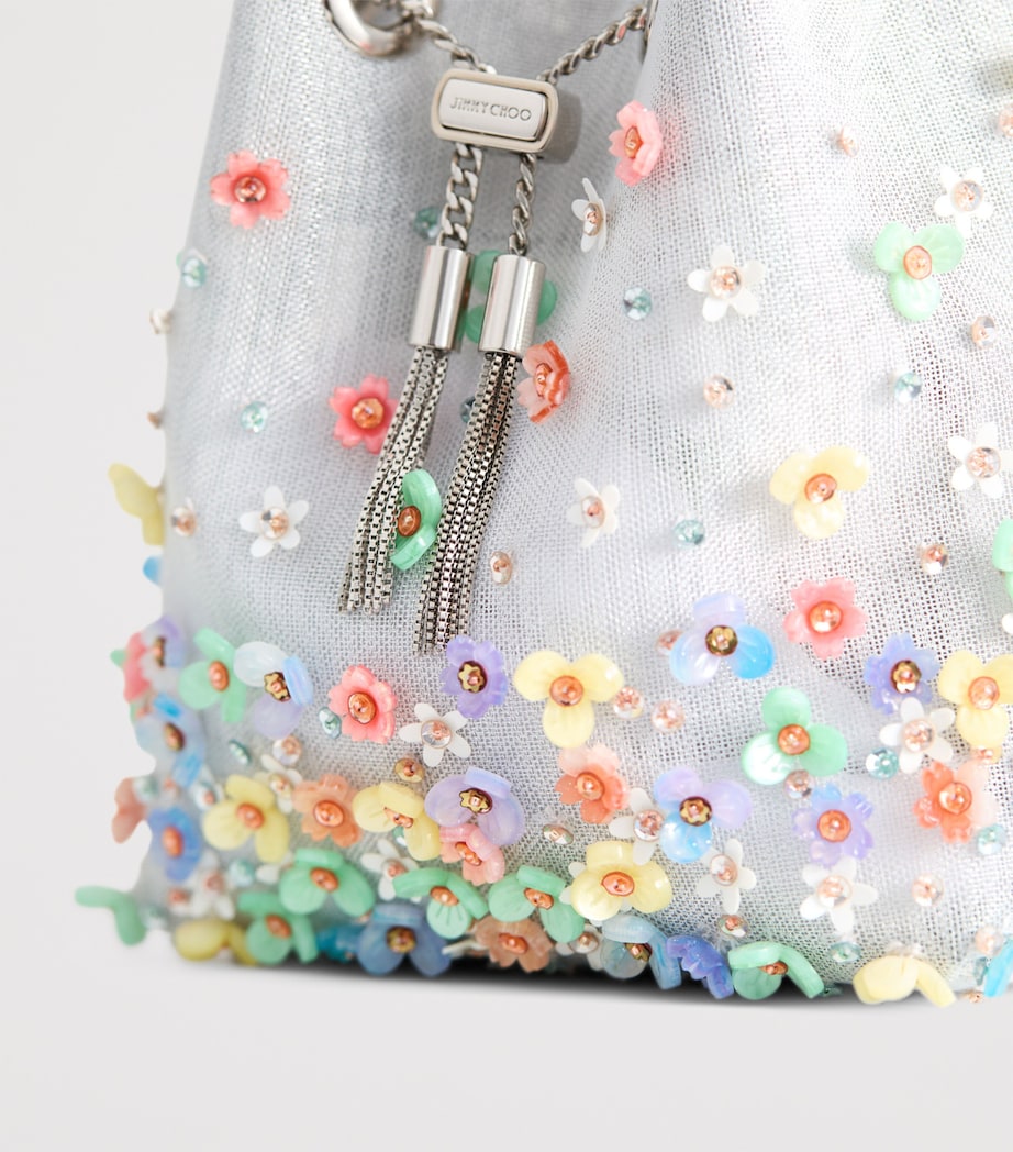 Micro Mesh Bon Bon Bucket Bag SILVER/MULTI/SILVER Image 2