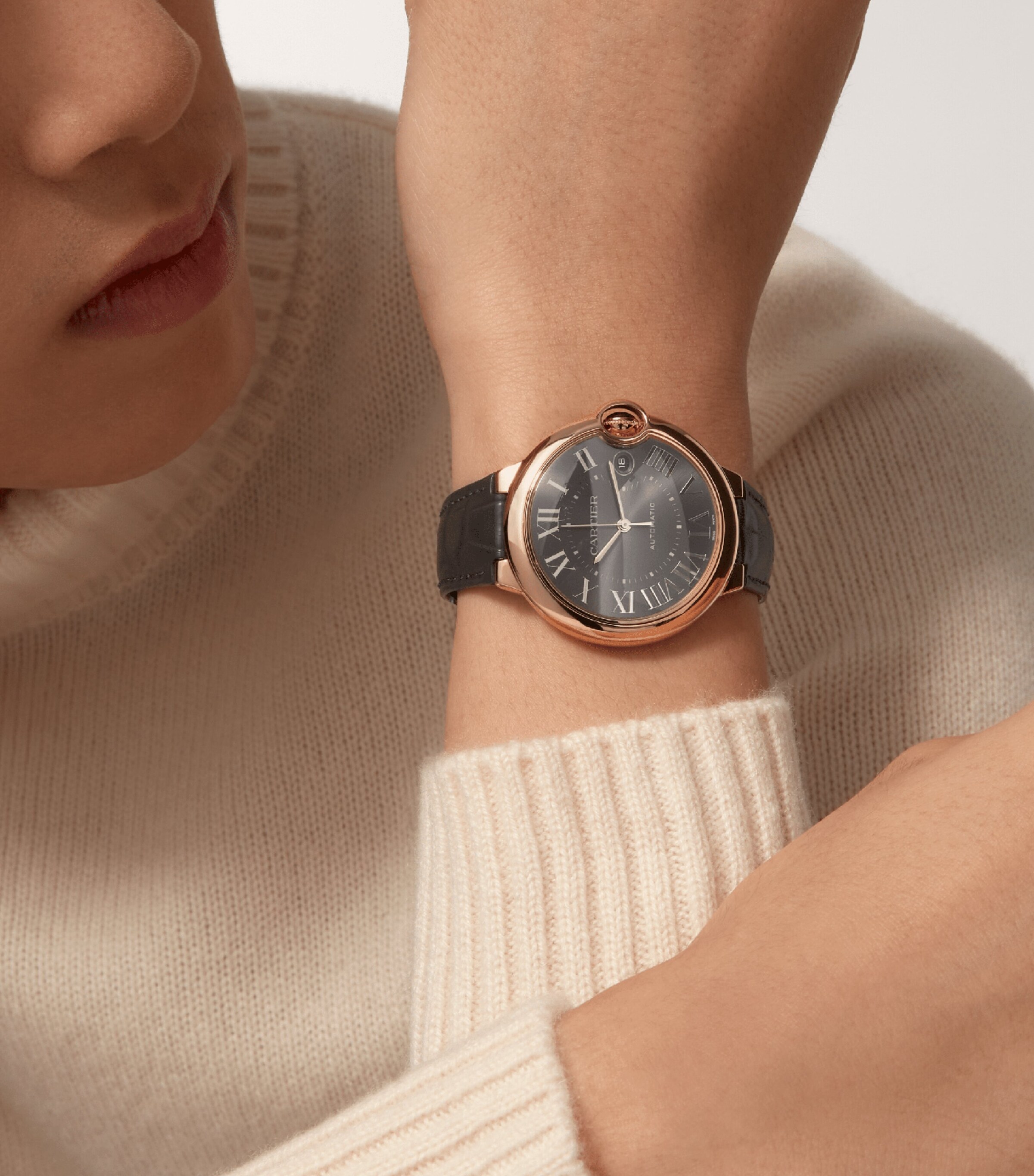 Cartier Rose Gold Ballon Bleu de Cartier Watch 40mm Rose Gold Image 8
