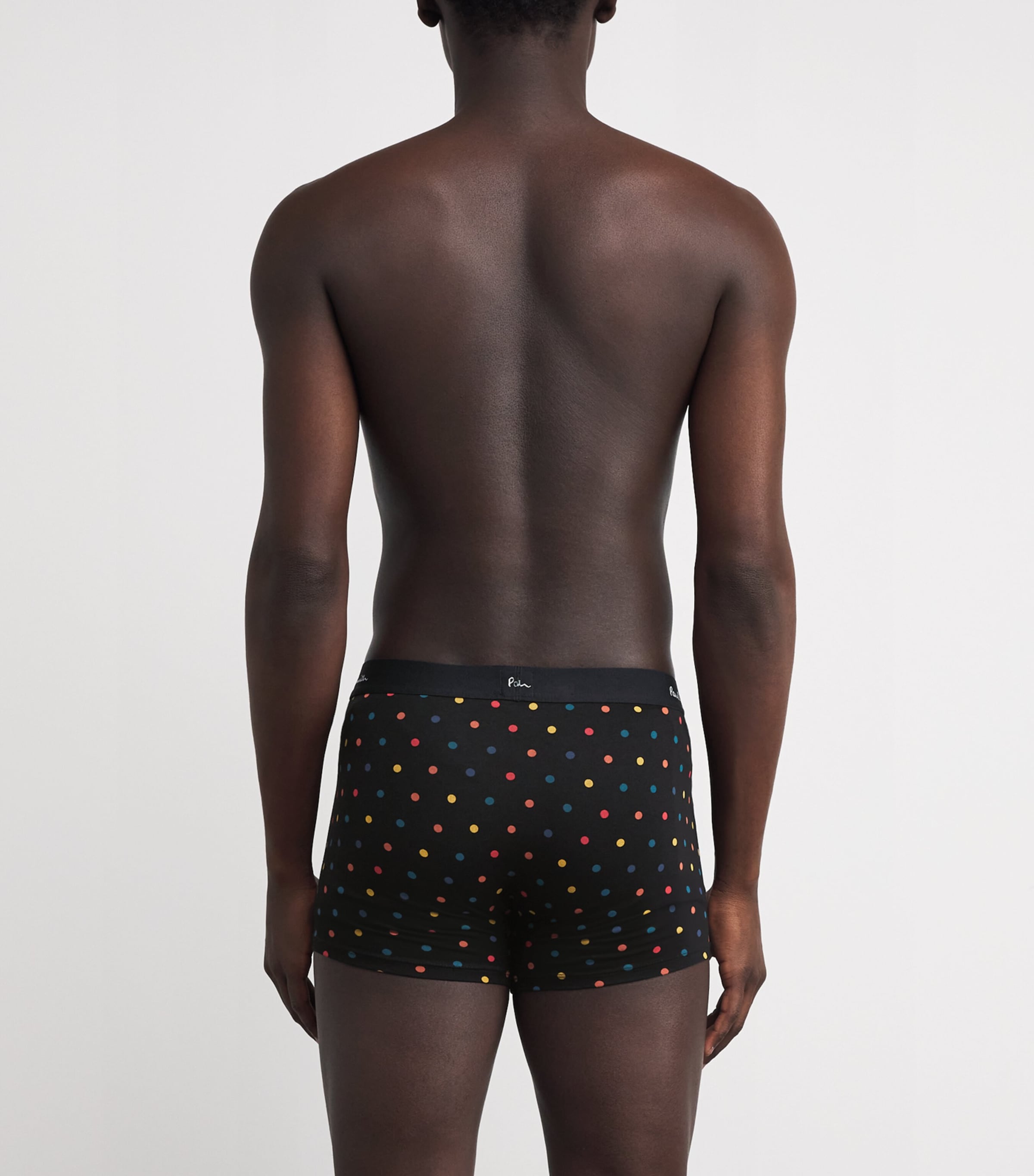 Stretch-Cotton Trunks (Pack of 5) 1A MUTICOLOUR Image 3