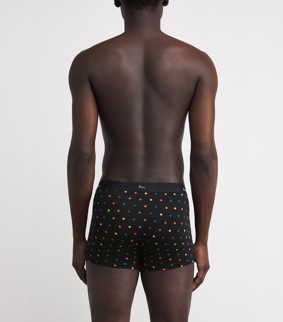 Stretch-Cotton Trunks (Pack of 5) 1A MUTICOLOUR Image 3