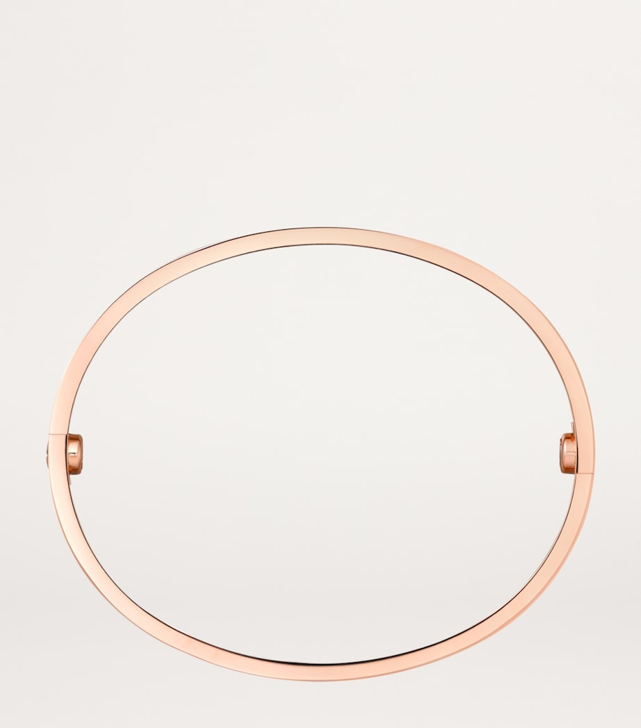 LOVE Classic Rose Gold Bracelet - Brushed Finish ROSE GOLD Image 7