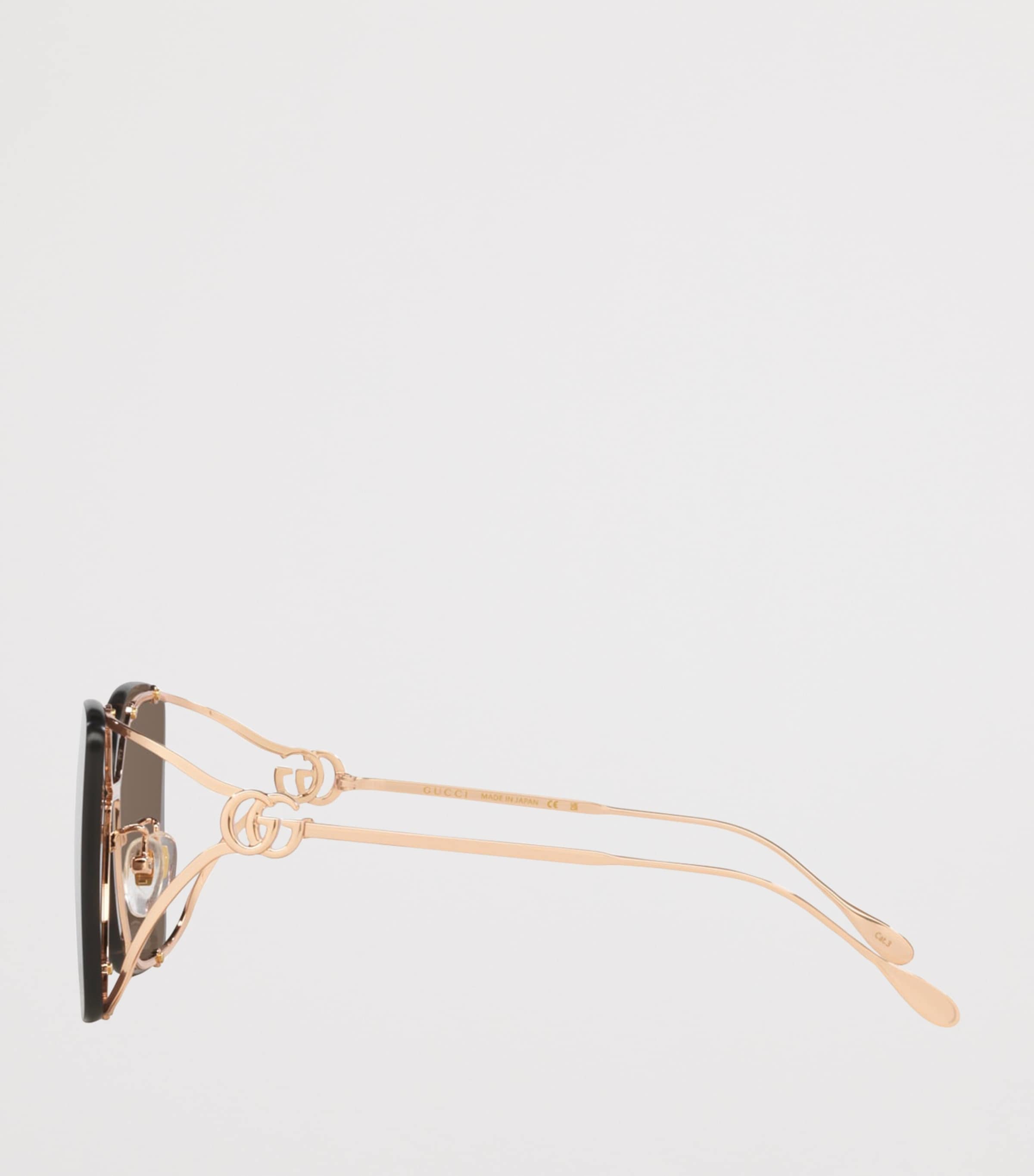 Gucci Metal Butterfly Sunglasses Image 3