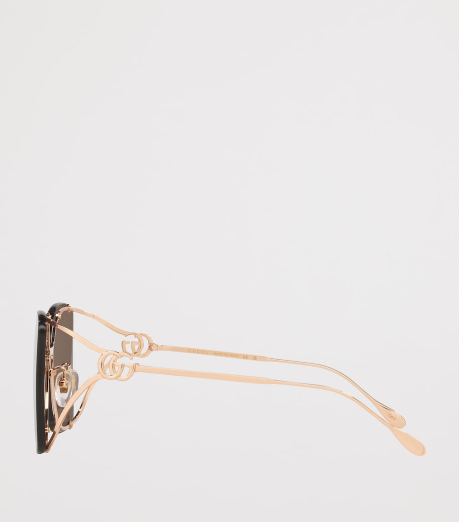 Gucci Metal Butterfly Sunglasses Image 3