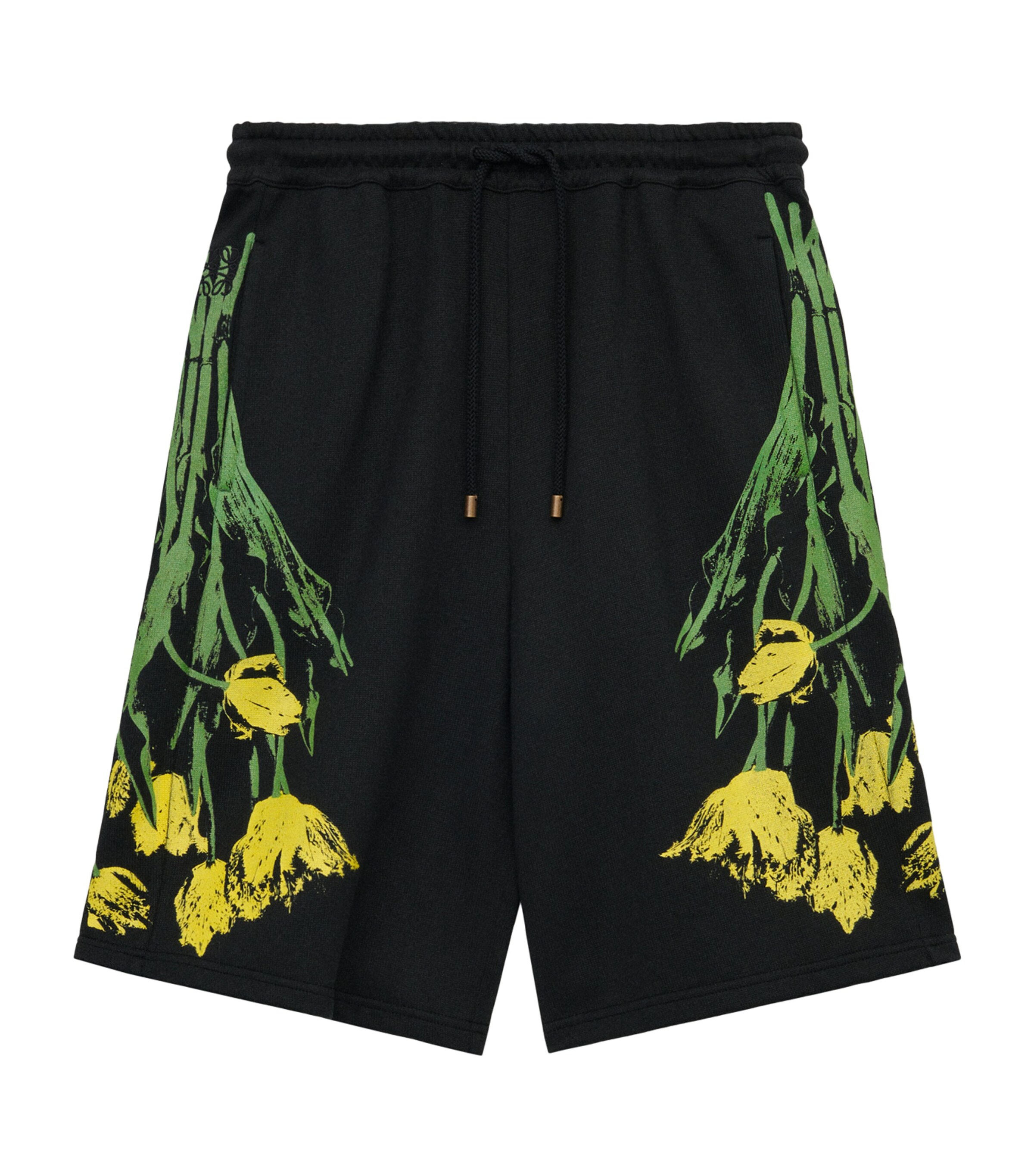 LOEWE x Paula's Ibiza Cotton Floral Shorts | Harrods US