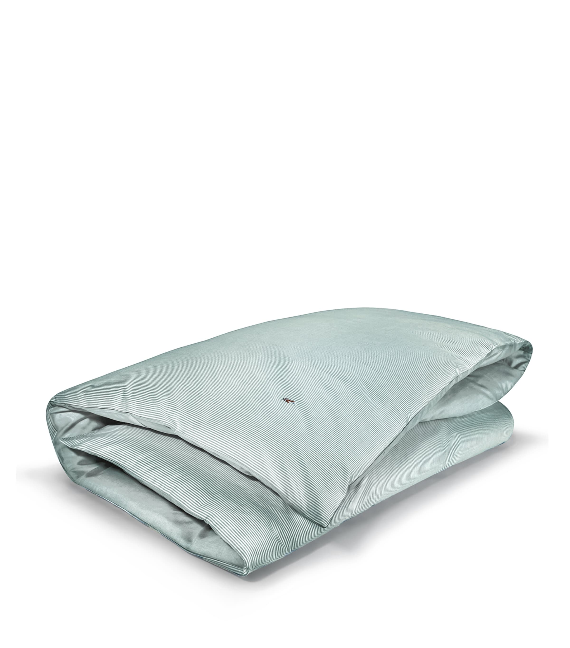 Oxford Evergreen Single Duvet Cover (140cm x 200cm) EVERGREEN Image 3