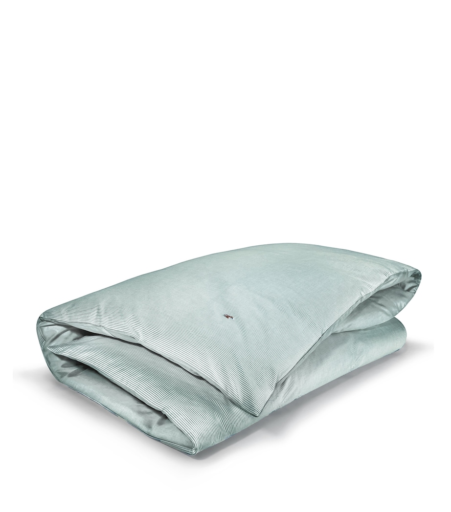 Oxford Evergreen Single Duvet Cover (140cm x 200cm) EVERGREEN Image 3