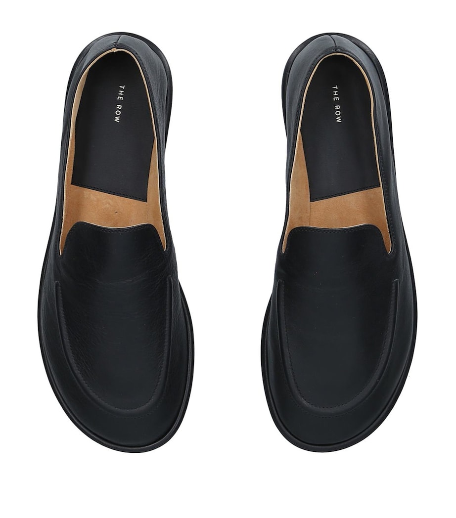 Canal Leather Loafers BLACK Image 4