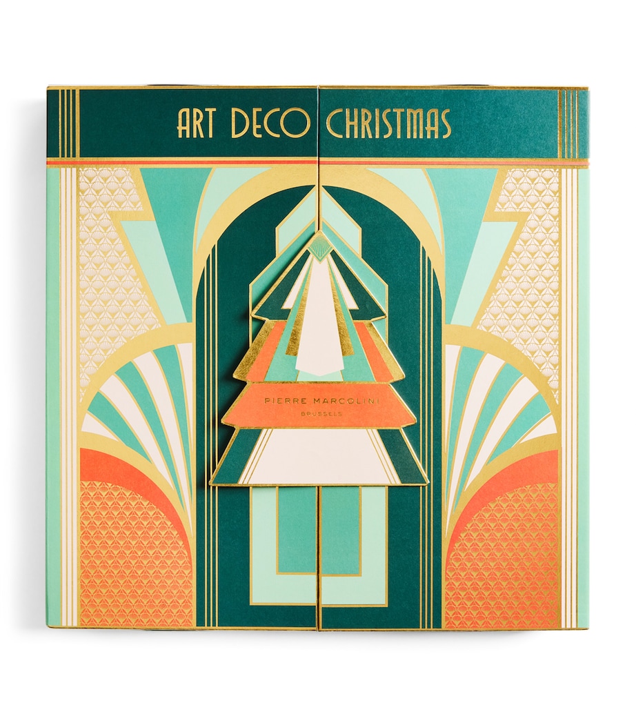 Art Deco Advent Calendar (179g) BLACK Image 1