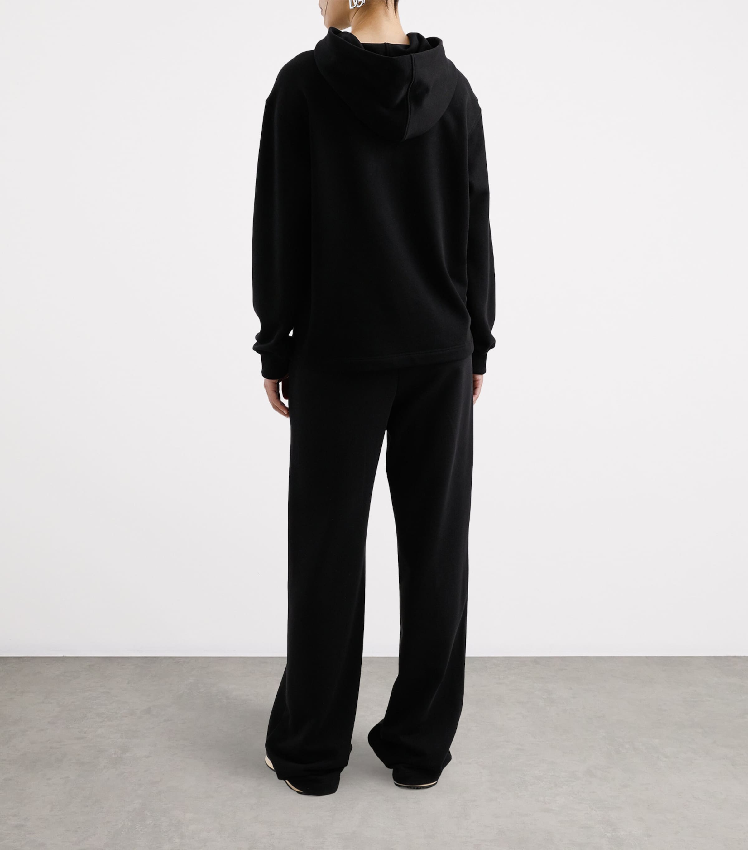 Cotton Logo Sweatpants N0000-BLACK Image 6