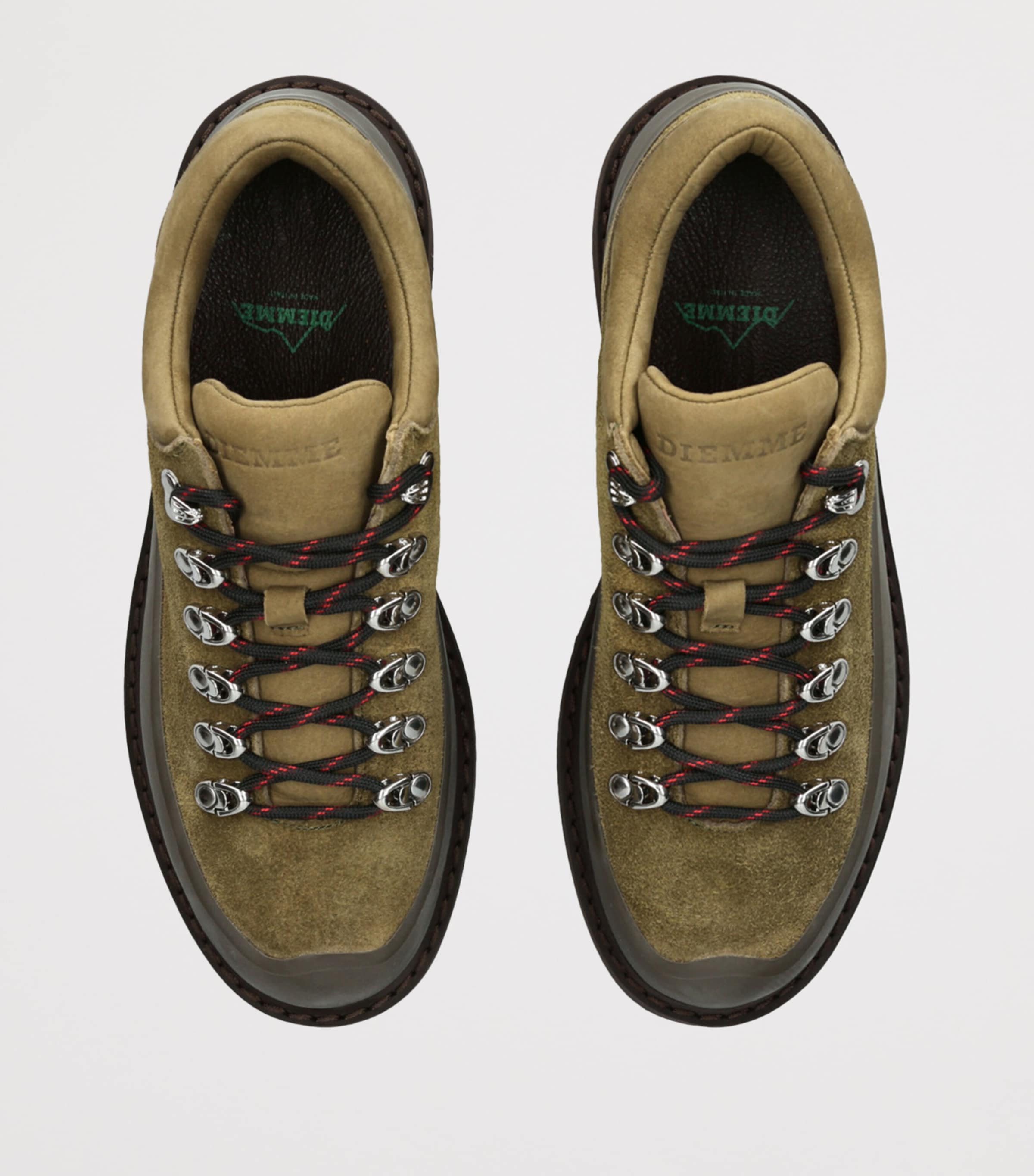 Suede Cornaro Low-Top Boots GREEN COMB Image 4