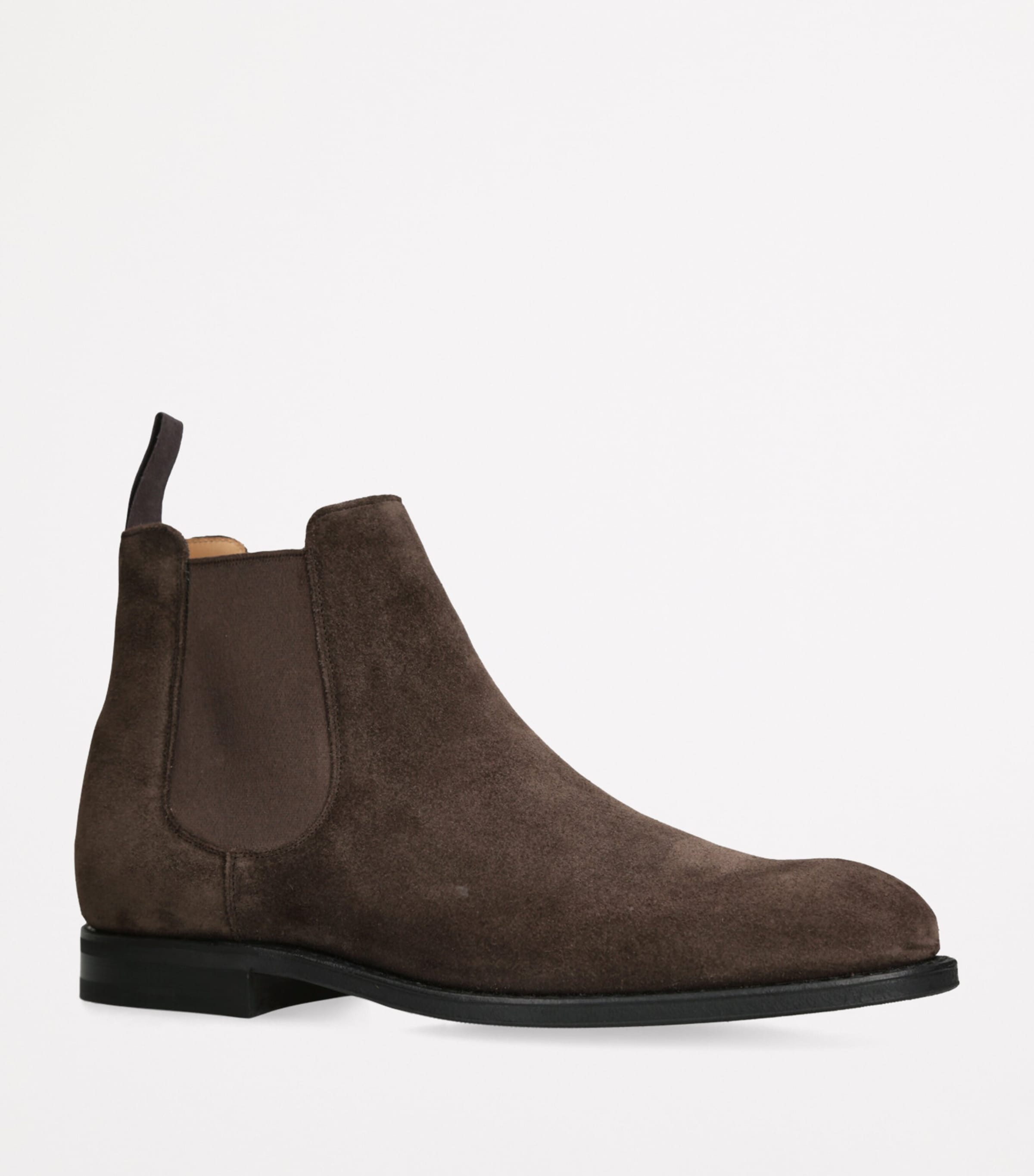 Church's Suede Amberley 2 Chelsea Boots Dark Brown Image 3