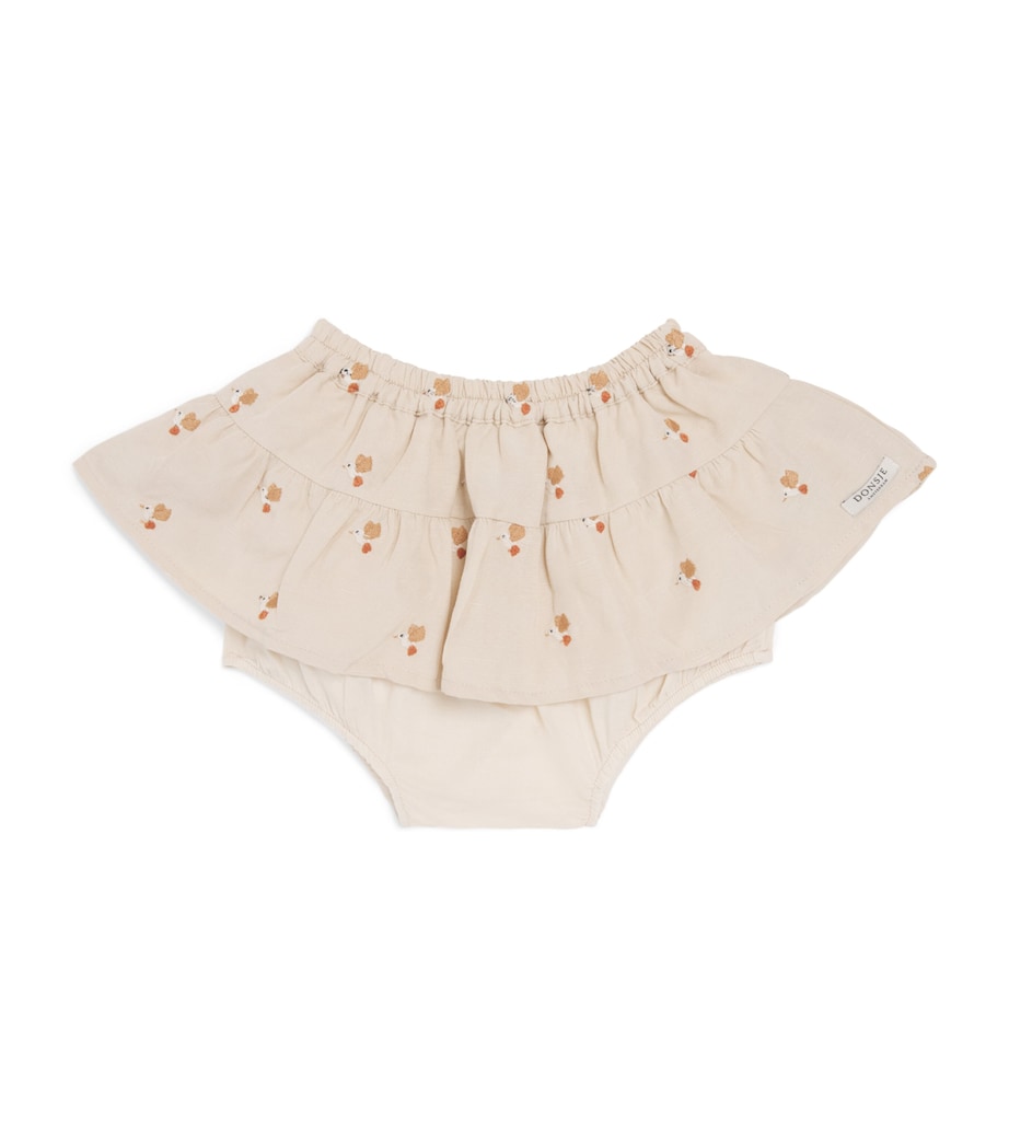 Donsje Hummingbird Ysa Skirt (0-24 Months) Taupe Image 1