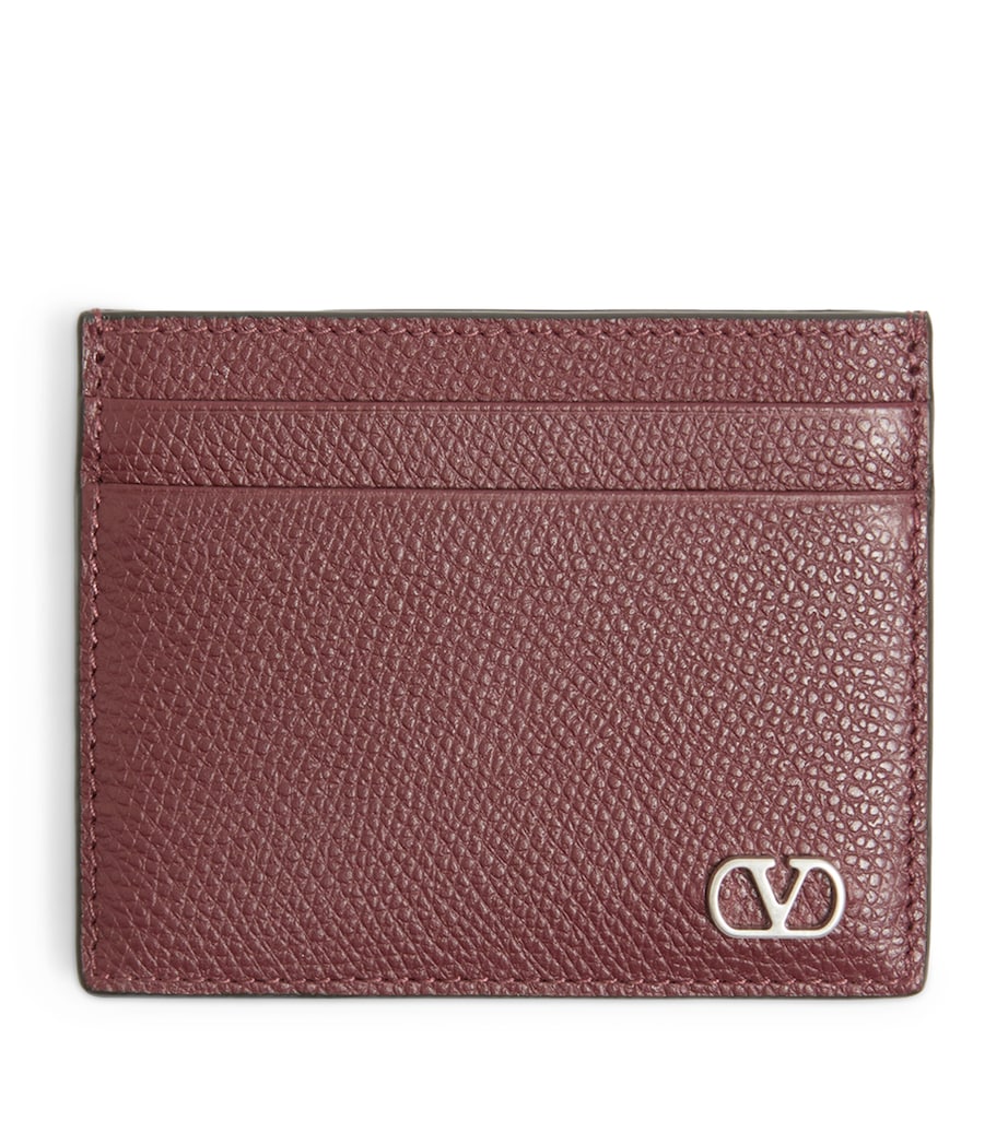 Valentino Garavani Leather VLogo Signature Card Holder Afd Image 1