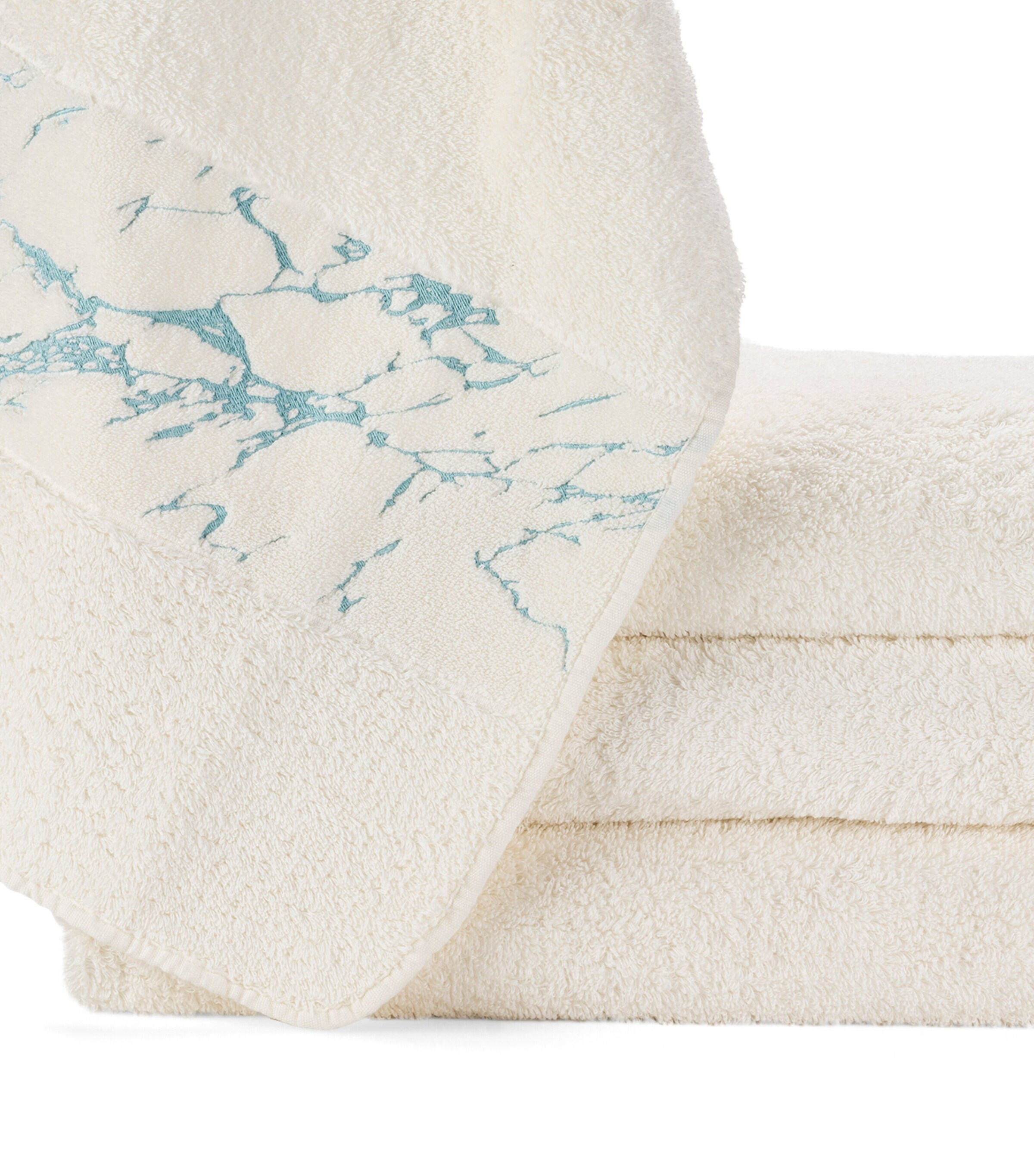 Egyptian Cotton Alpi Guest Towel (40cm x 75cm) 235 ICE Image 2