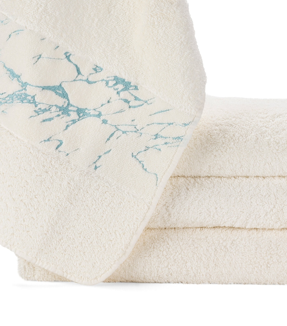Egyptian Cotton Alpi Guest Towel (40cm x 75cm) 235 ICE Image 2