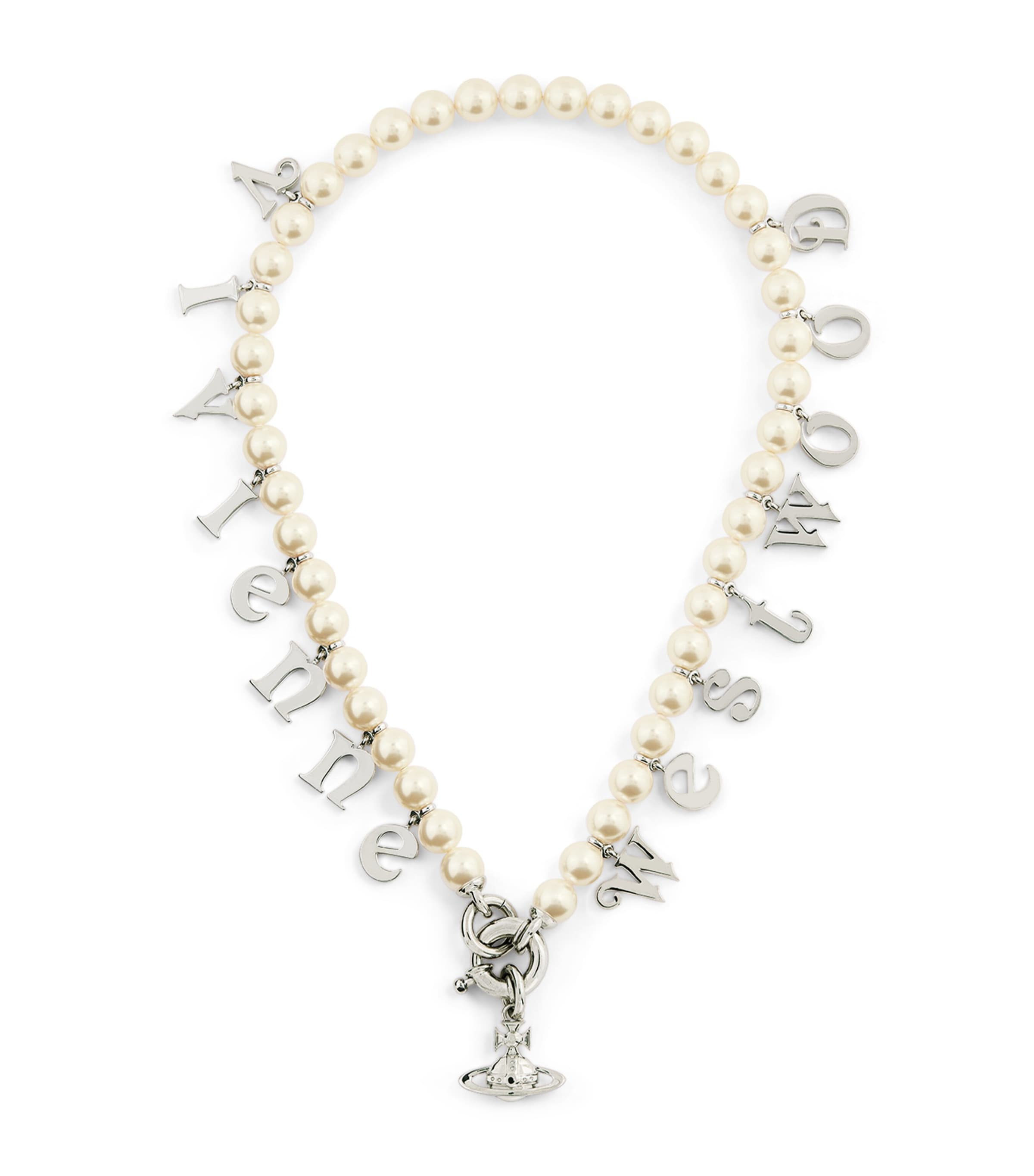 Vivienne Westwood Faux Pearl Leanne Necklace | Harrods US
