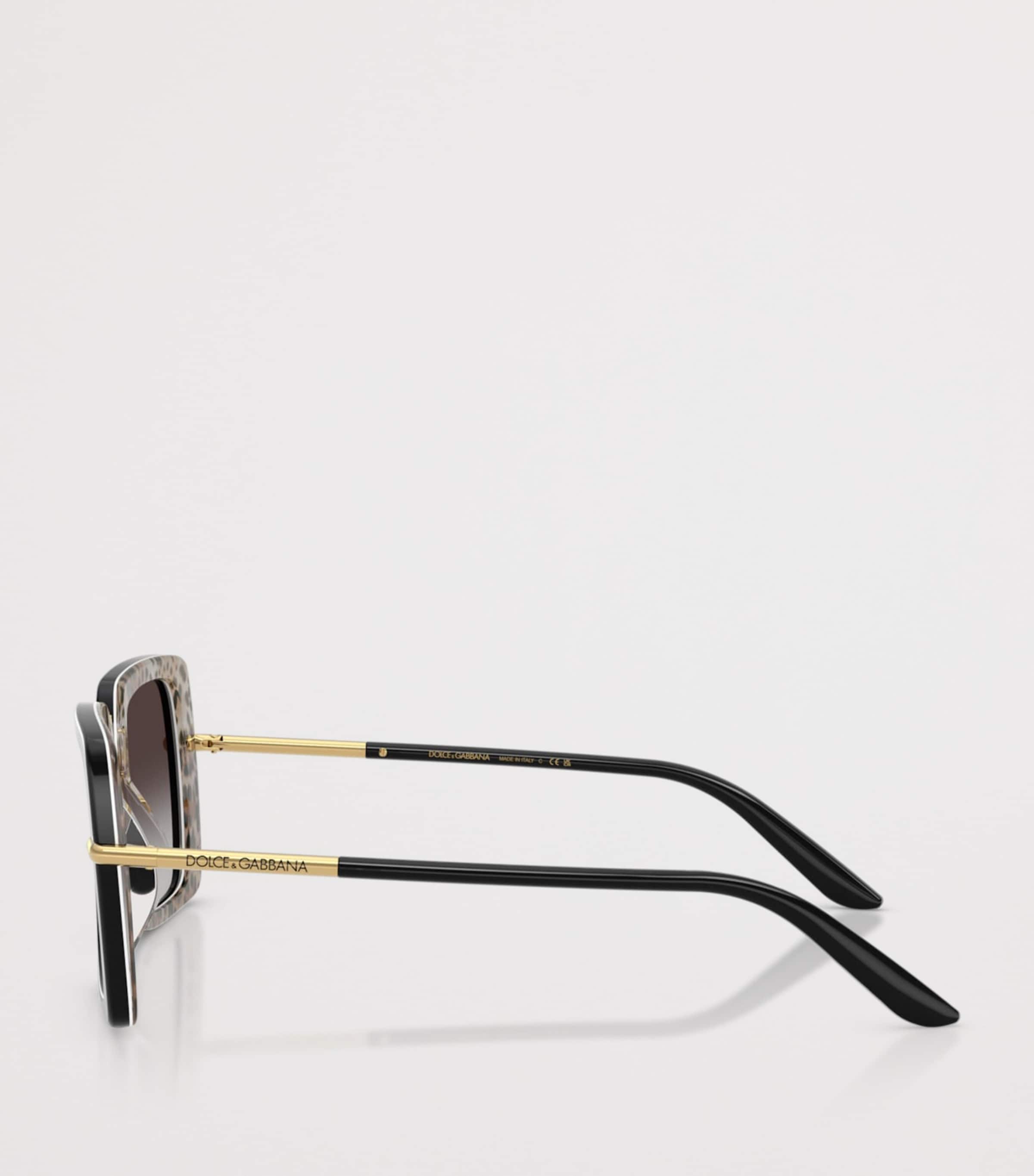 Acetate DG4481 DNA Square Sunglasses 32998G Image 3